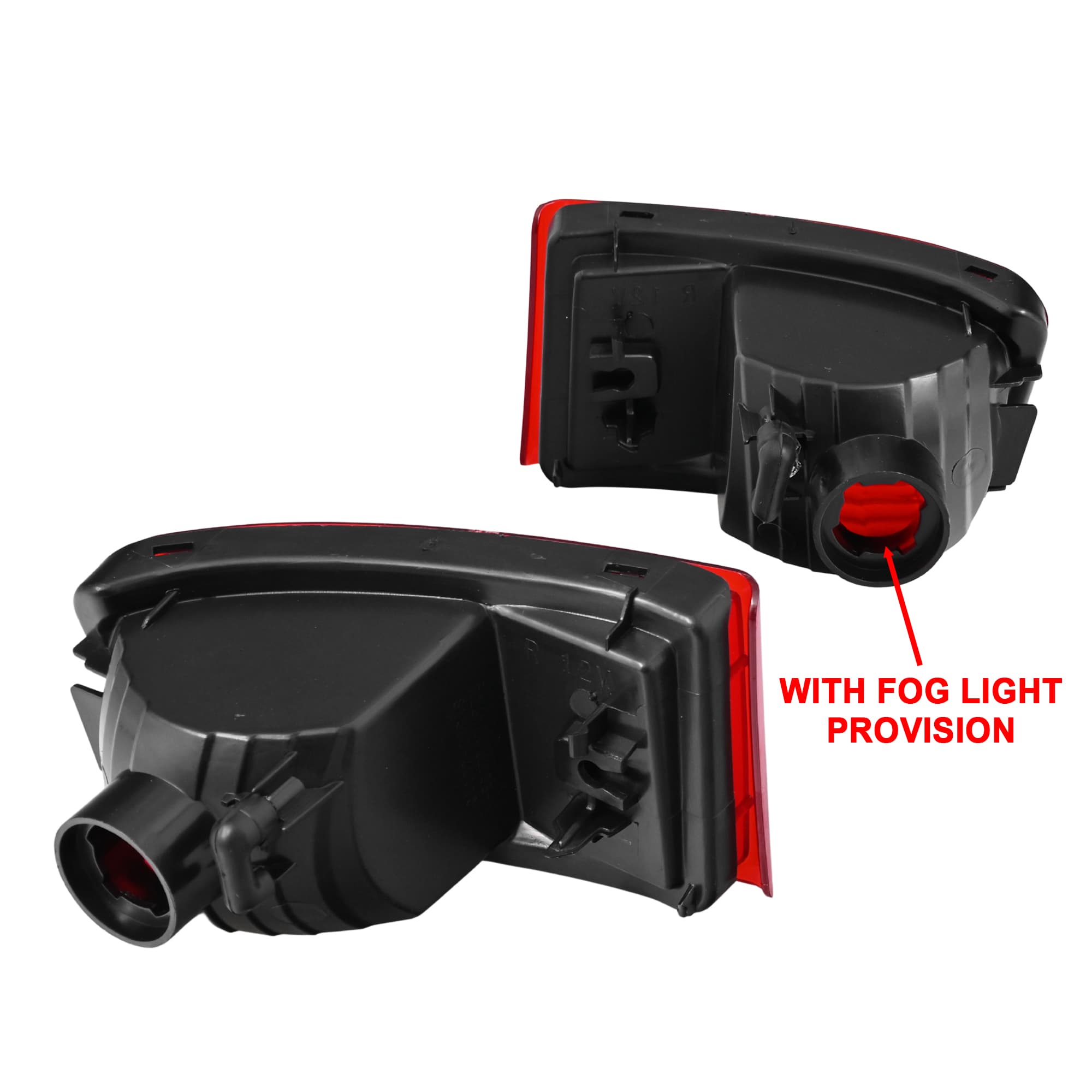 Pair LH+RH Rear Reflector Bar Light Fog Lamp For Toyota Prado 120 Series 02~09 view 2