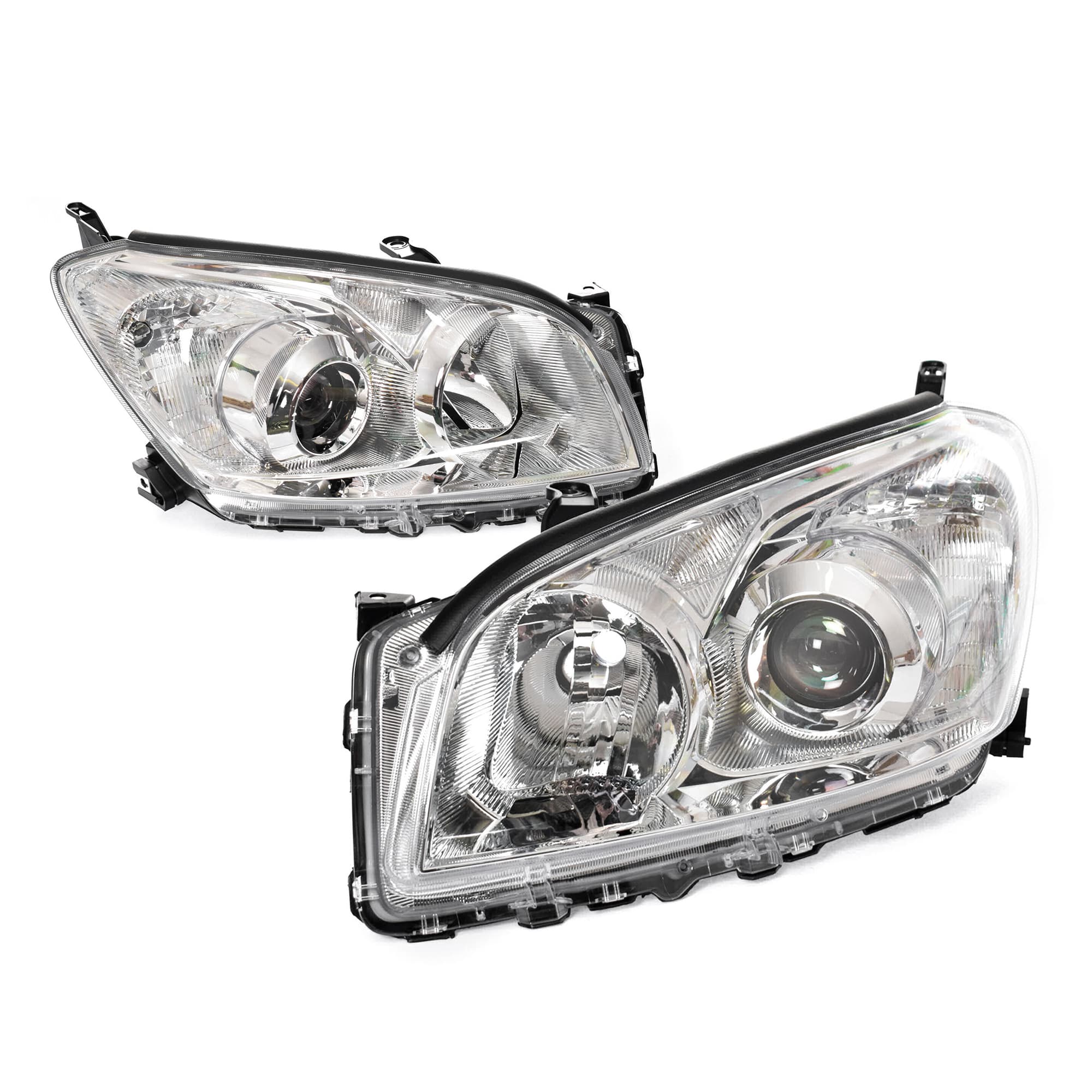 Pair LH+RH Head Light Lamp For Toyota RAV4 ACA30 08~12 *Emark
