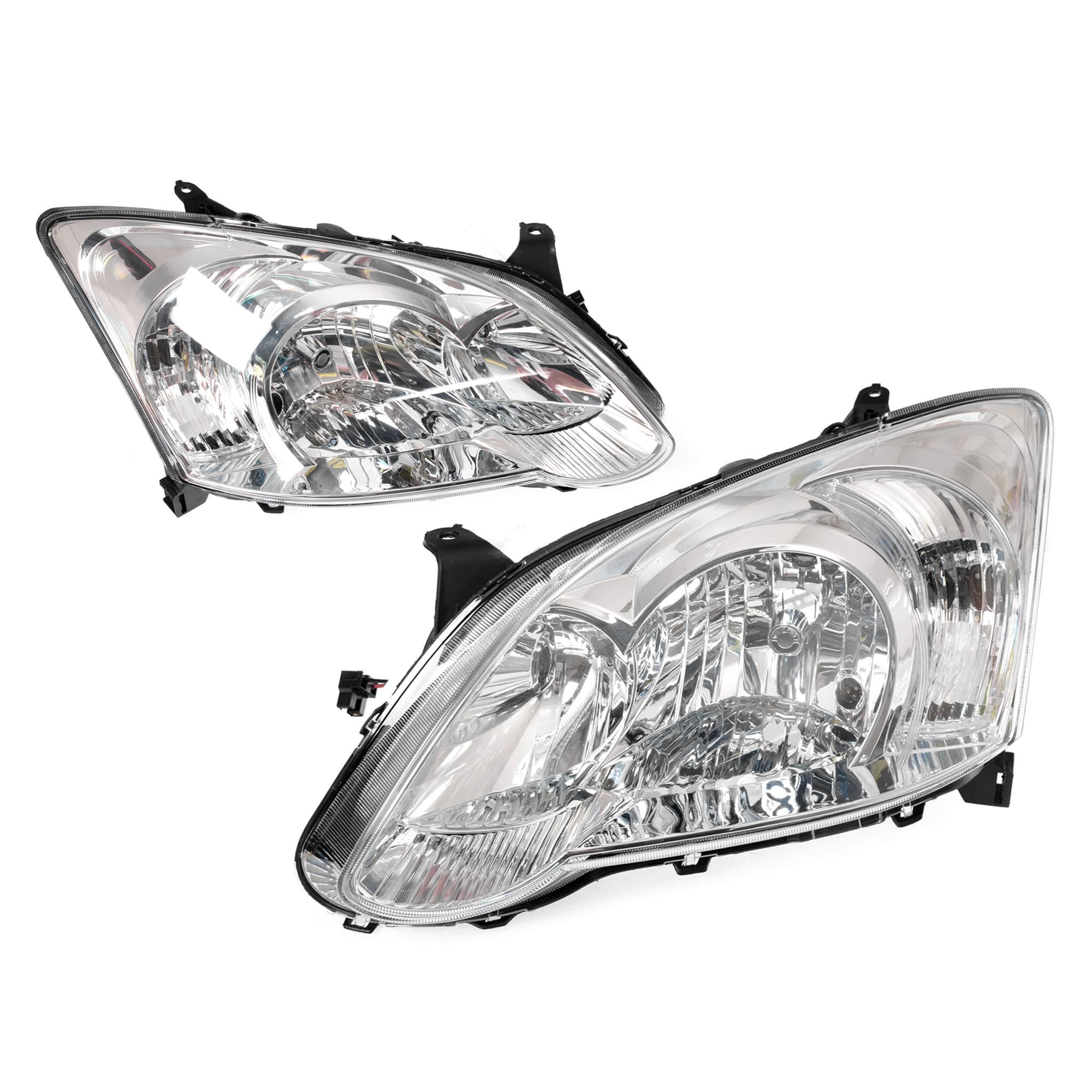 Pair LH+RH Head Light For Toyota Corolla ZZE122 04~07 5Dr Hatch Vin JTD