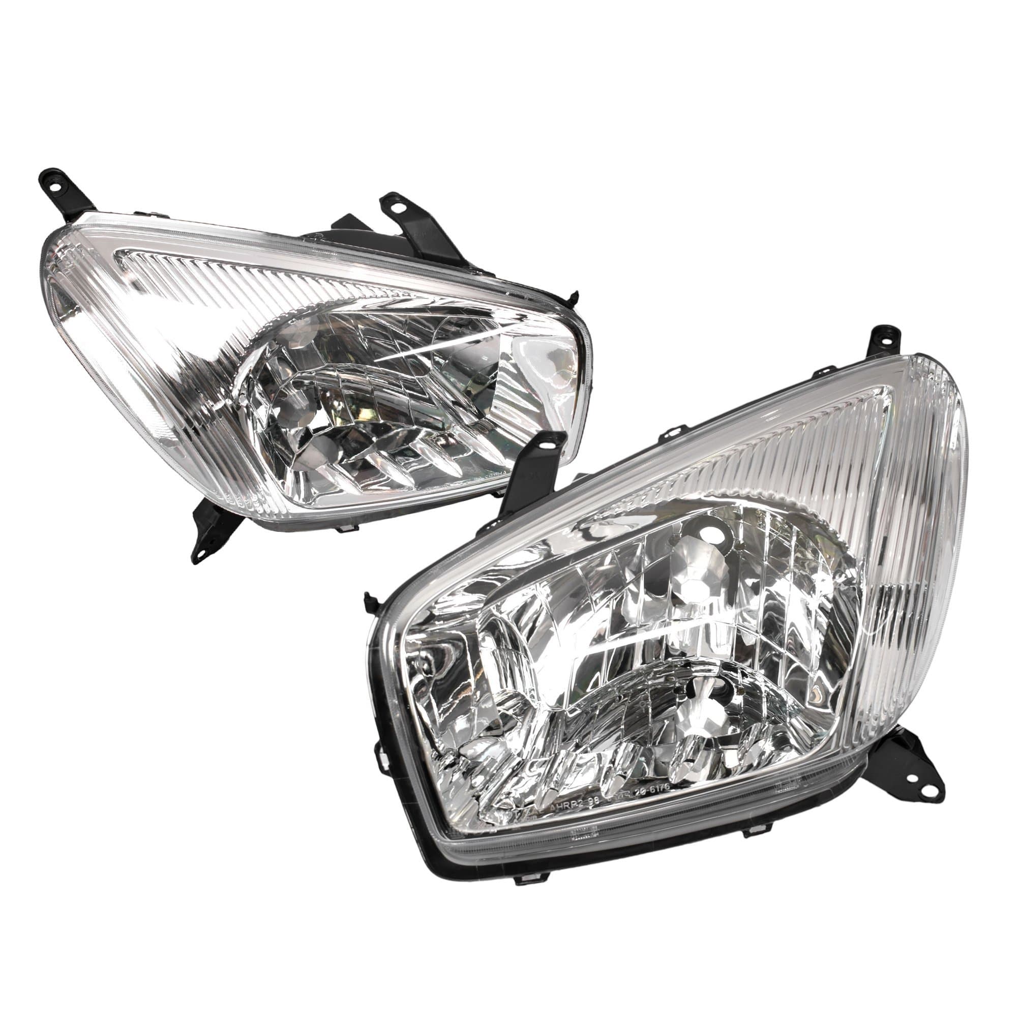 Pair LH+RH Head Light Lamp For Toyota RAV4 ACA20 00~03 *Emark