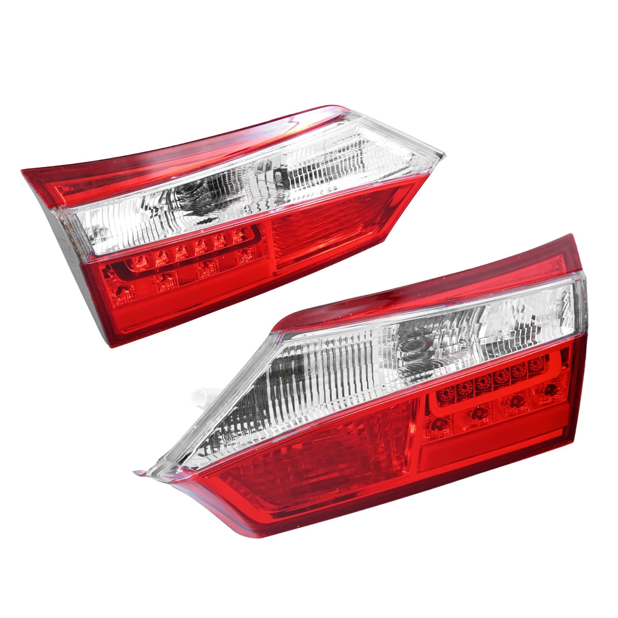 Pair LH+RH Inner Tail Light Lamp For Toyota Corolla ZRE172 Sedan 13-16