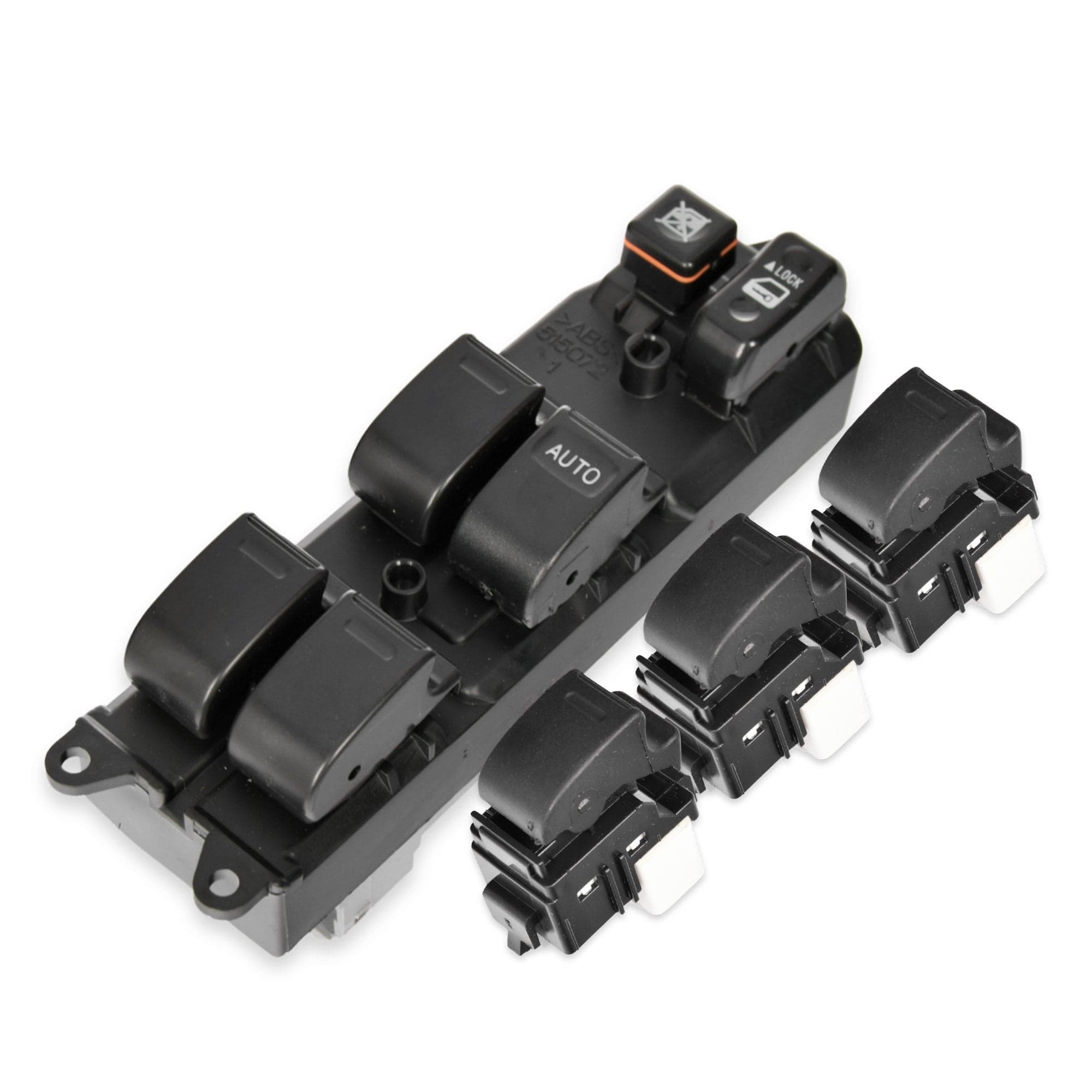 Set of Power Master Window Switch + 3 Single For Toyota Corolla ZZE122