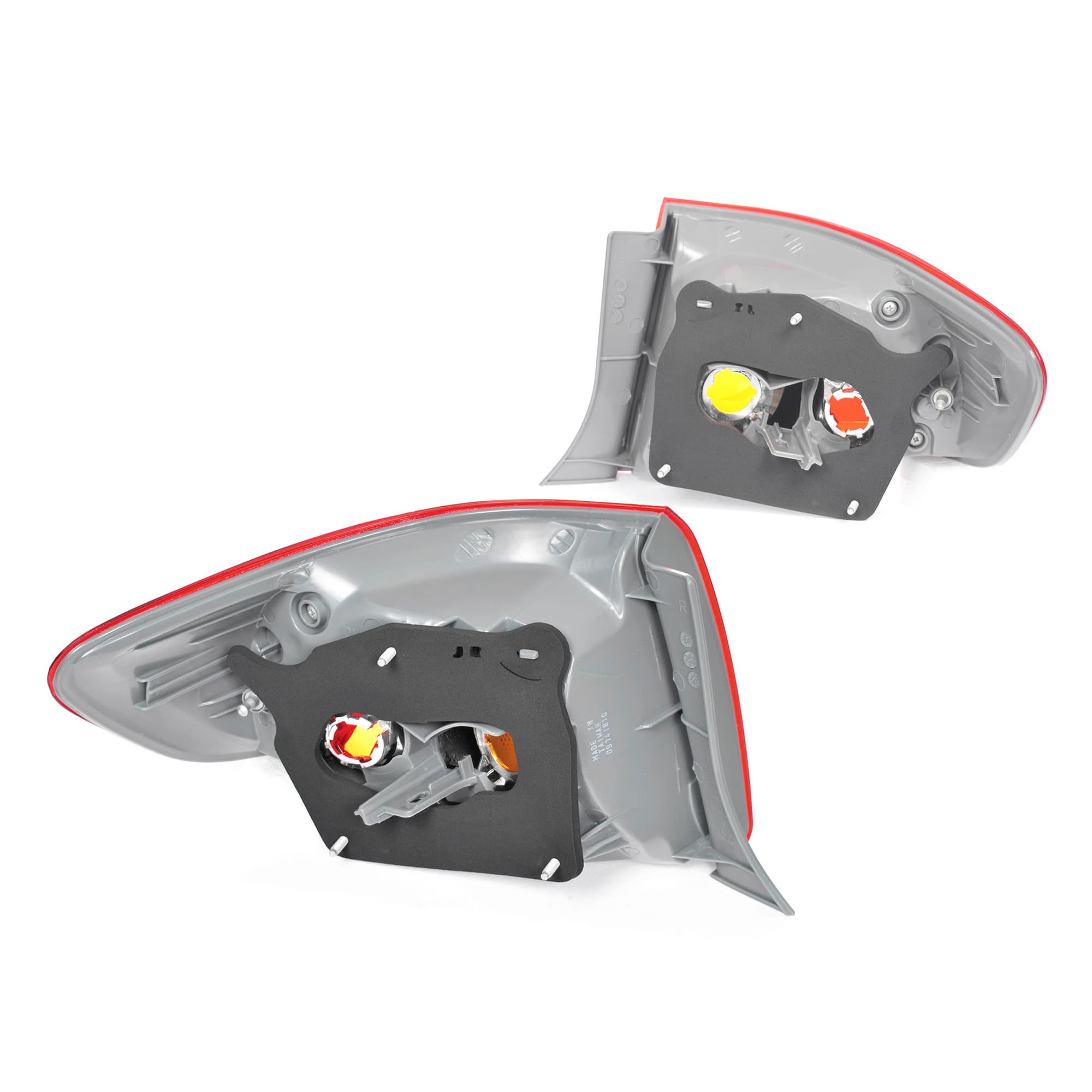 TYC Pair LH+RH Tail Light Rear Lamp For Toyota Corolla ZRE152 Sedan 07~10 *Emark view 2
