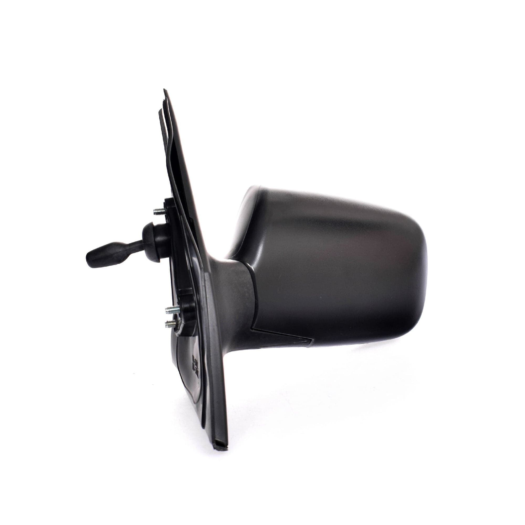TYC LH Left Hand Manual Door Mirror Black For Toyota Echo 1999-2005 view 2