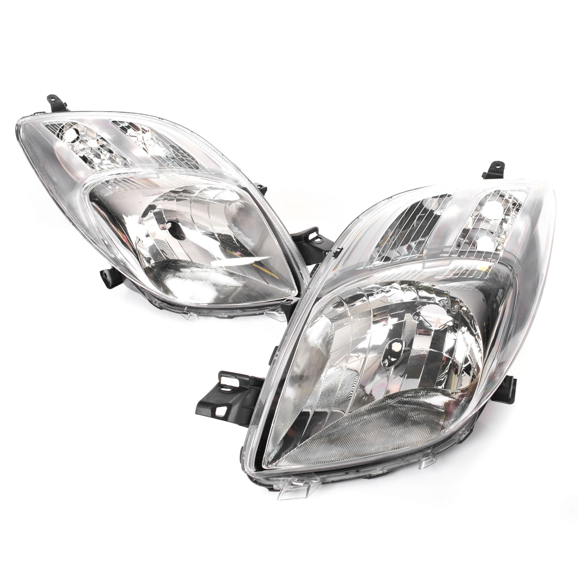 TYC Pair LH+RH Head Light Lamp For Toyota Yaris HATCH NCP90 05~08 *Emark