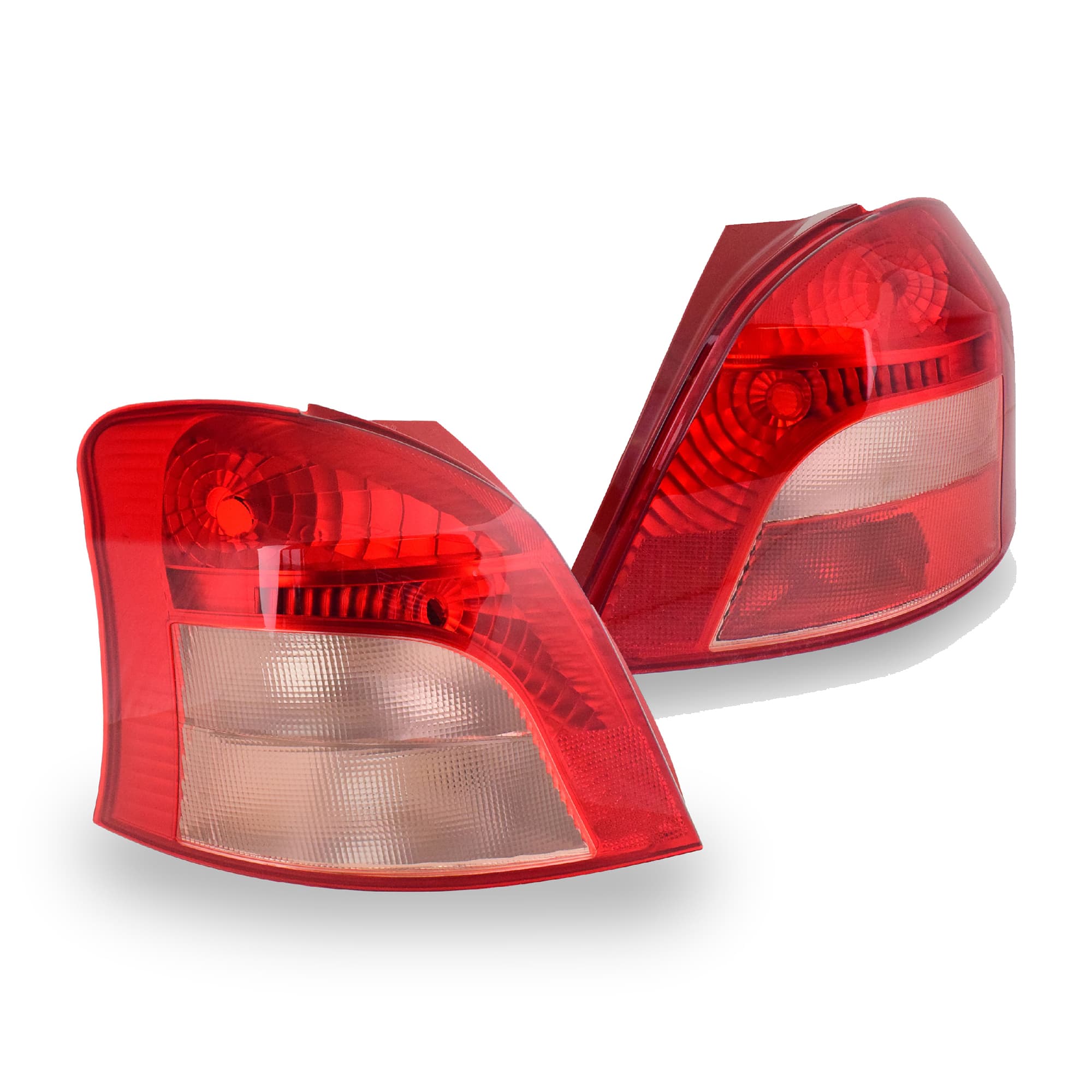 TYC Pair LH+RH Tail Light Rear Lamp For Toyota Yaris NCP90 Hatch 05~08 *Emark