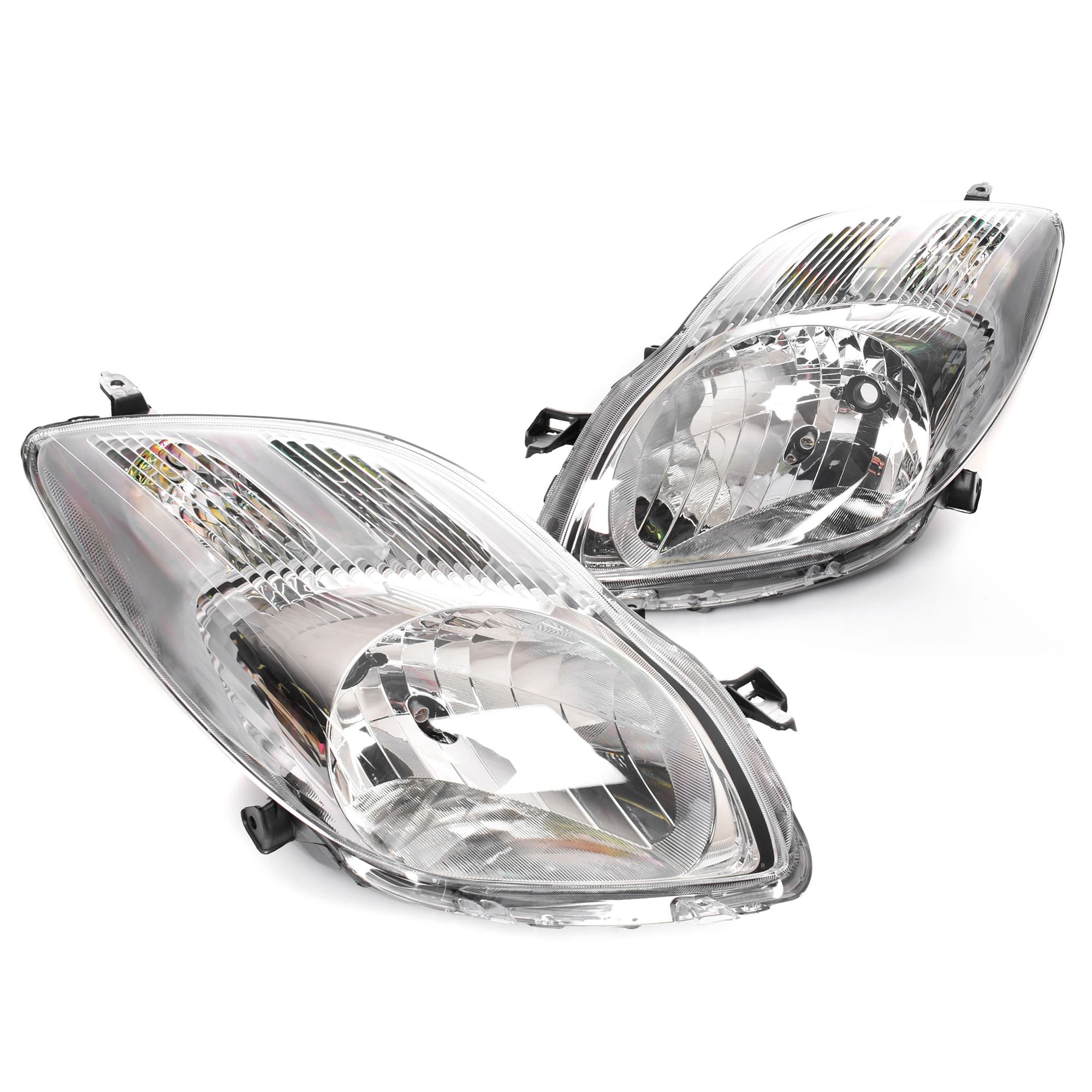 TYC Pair LH+RH Head Light Lamp For Toyota Yaris Hatch NCP90 08~11*Emark