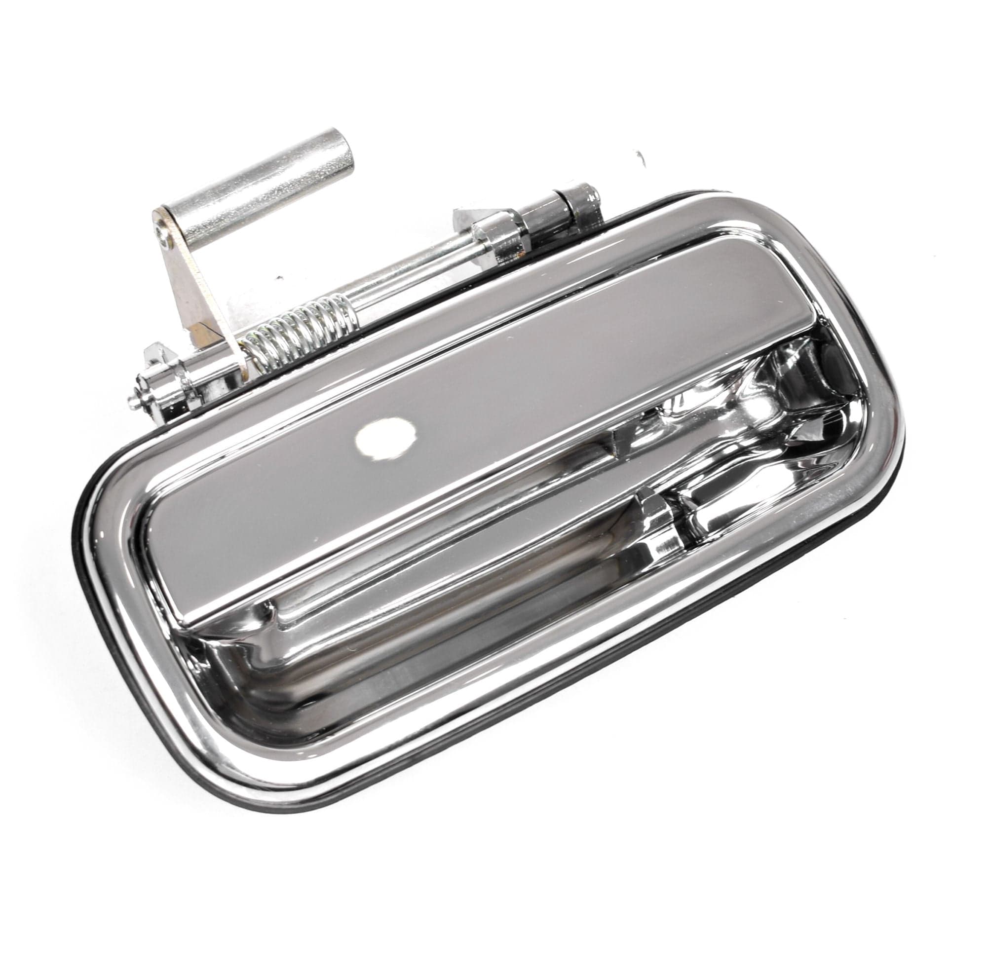 LH Left REAR Outer Door Handle Chrome For Toyota Prado Series J95 1996~2002 view 2