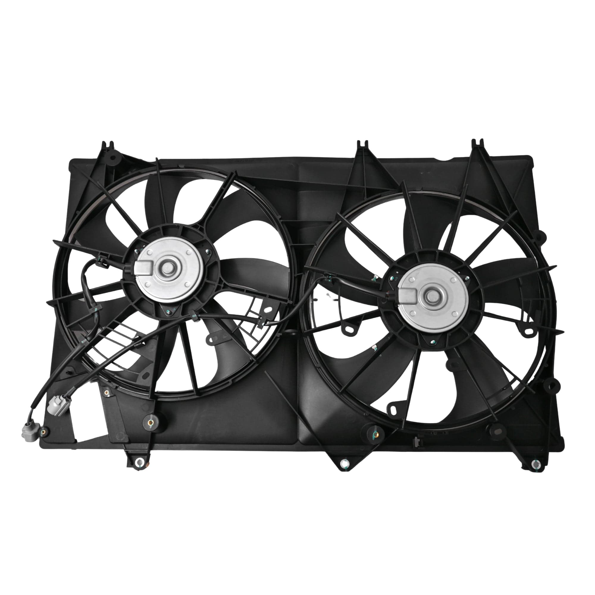AC + Radiator Thermo Cooling Fan Assembly For Toyota Kluger GSU40 view 2