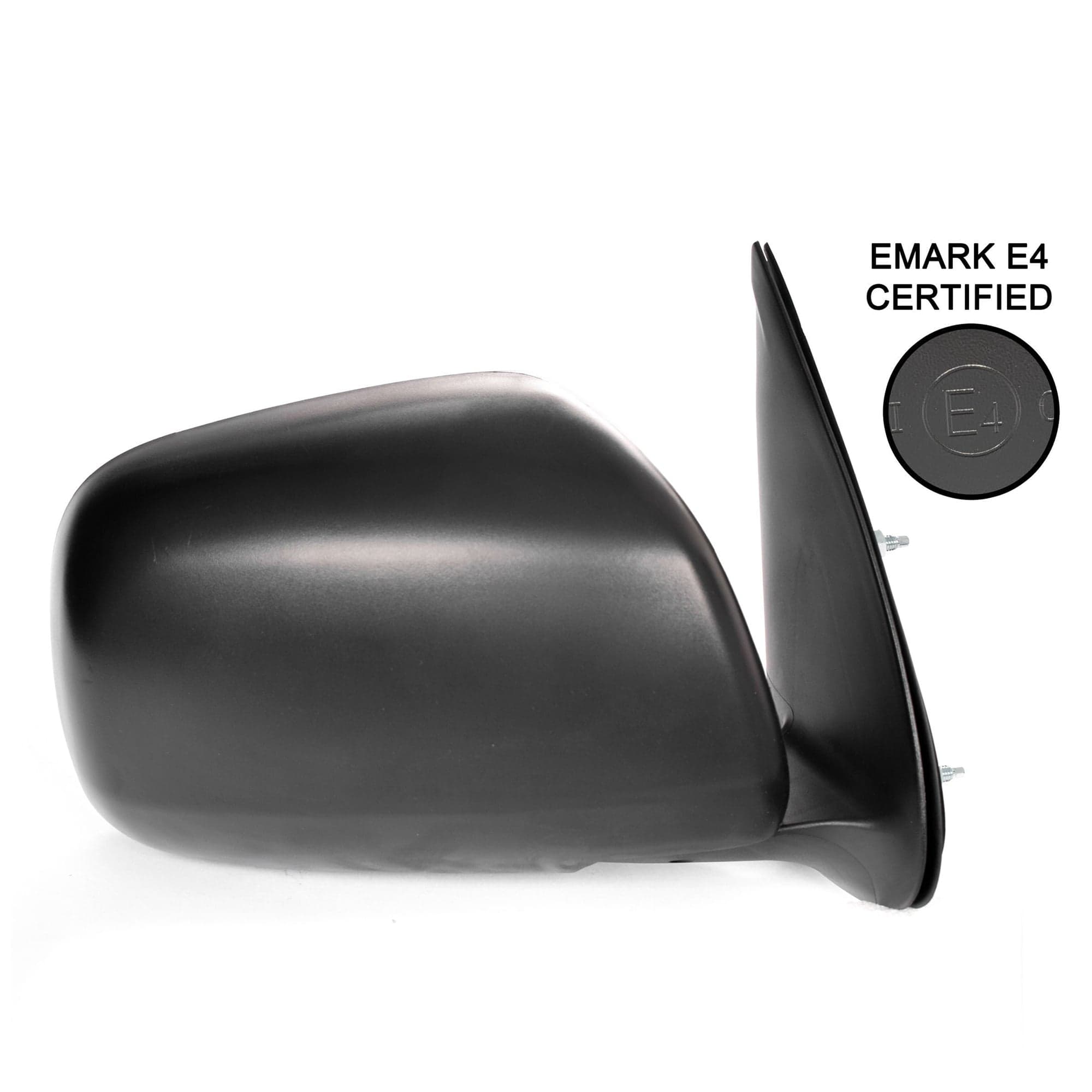 TYC RH Right Hand Manual Door Mirror Black For Toyota Hilux Ute 05~15 *Emark view 2