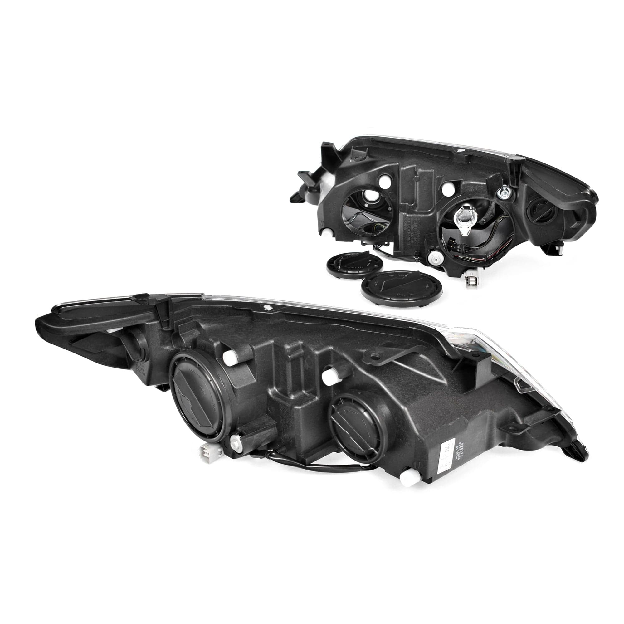 TYC Pair LH+RH Head Light Chrome For Toyota Camry V50 Altise Hybrid 11~15 *Emark view 2
