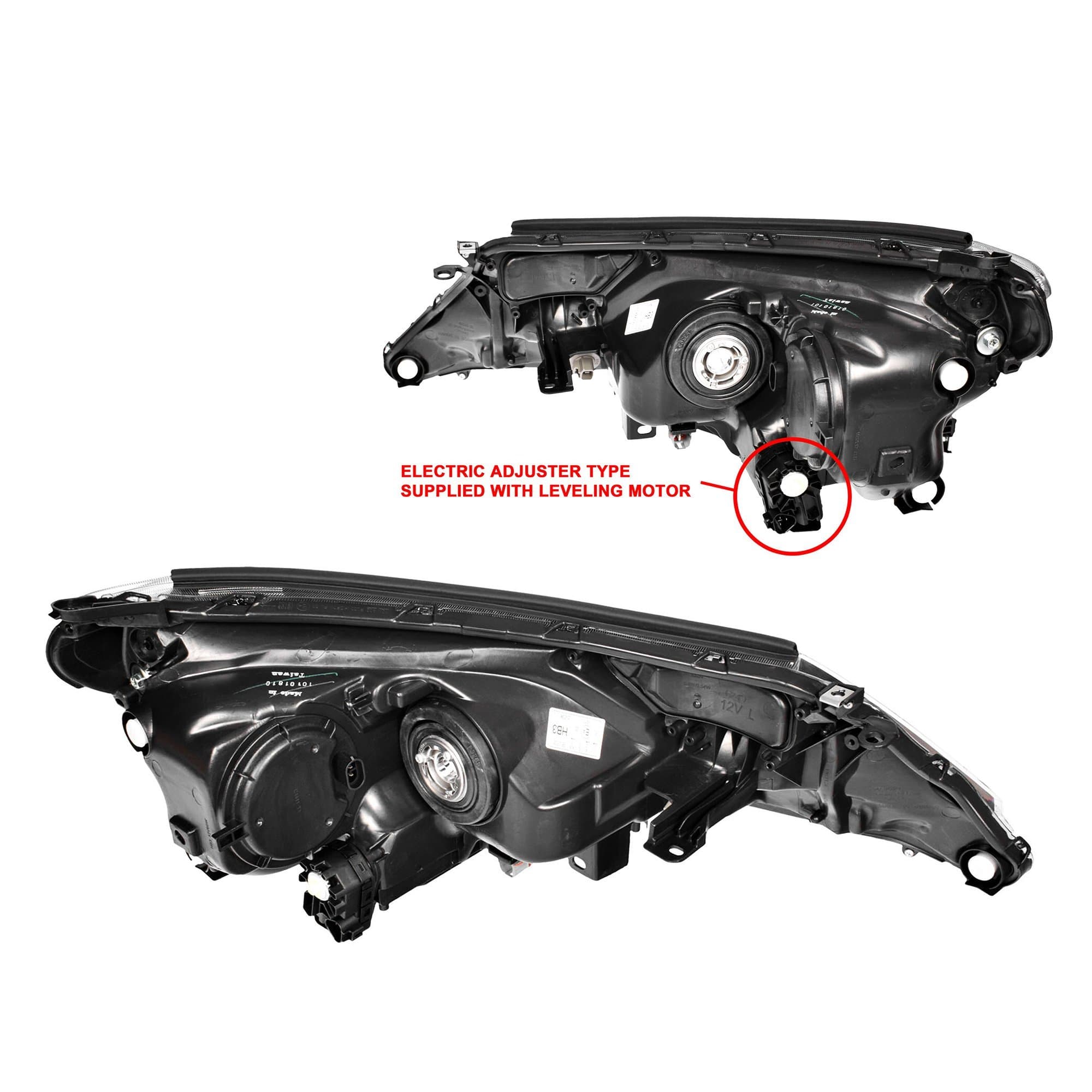TYC Pair LH+RH Head Light Non Xenon For Toyota RAV4 XA40 GX GXL 12~15 *Emark view 2