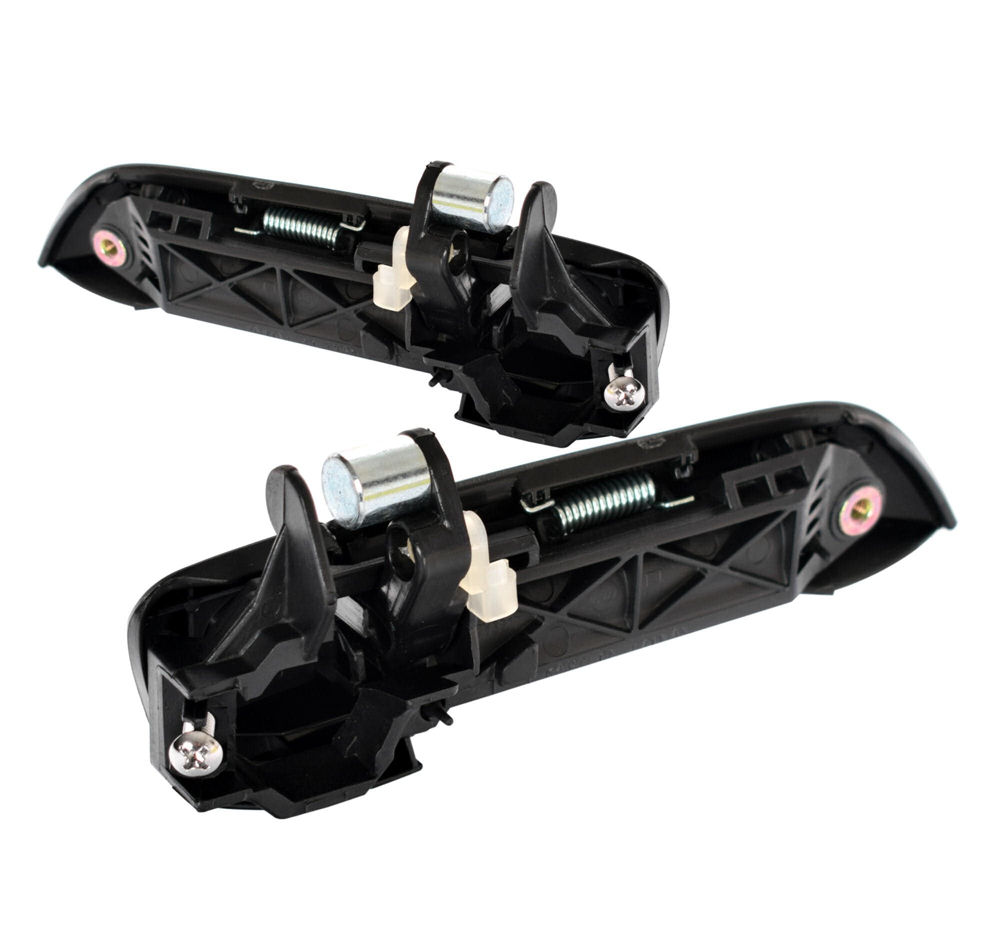 Pair of LH+RH FRONT Outer Door Handle Black For Toyota Hiace Van view 2