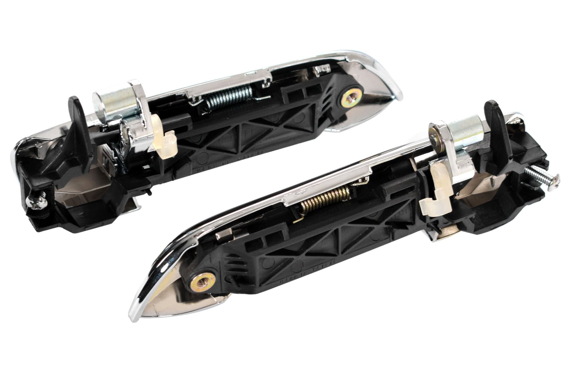 Pair of LH+RH FRONT Outer Door Handle Chrome For Toyota Hiace Van view 2