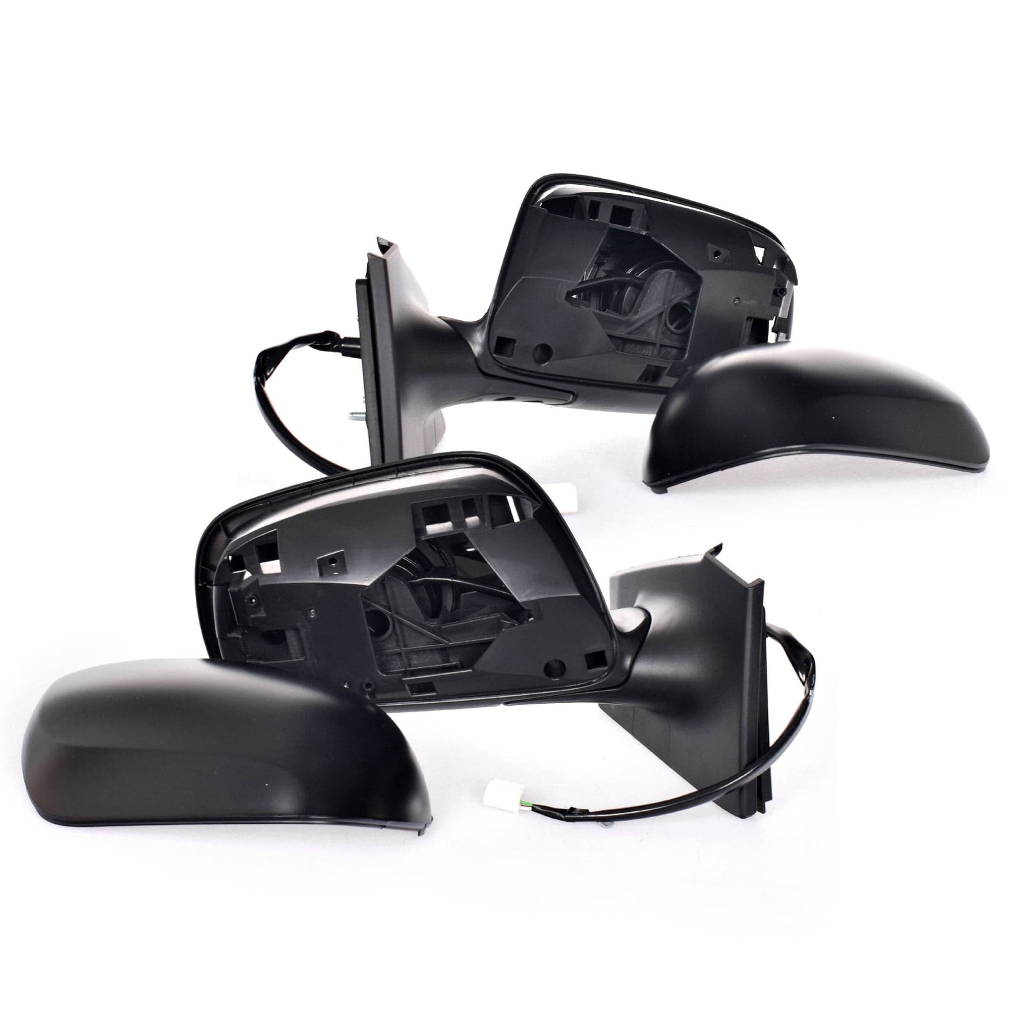 TYC Pair LH+RH Electric Door Mirror For Toyota Yaris Hatch NCP90 05~11 *Emark