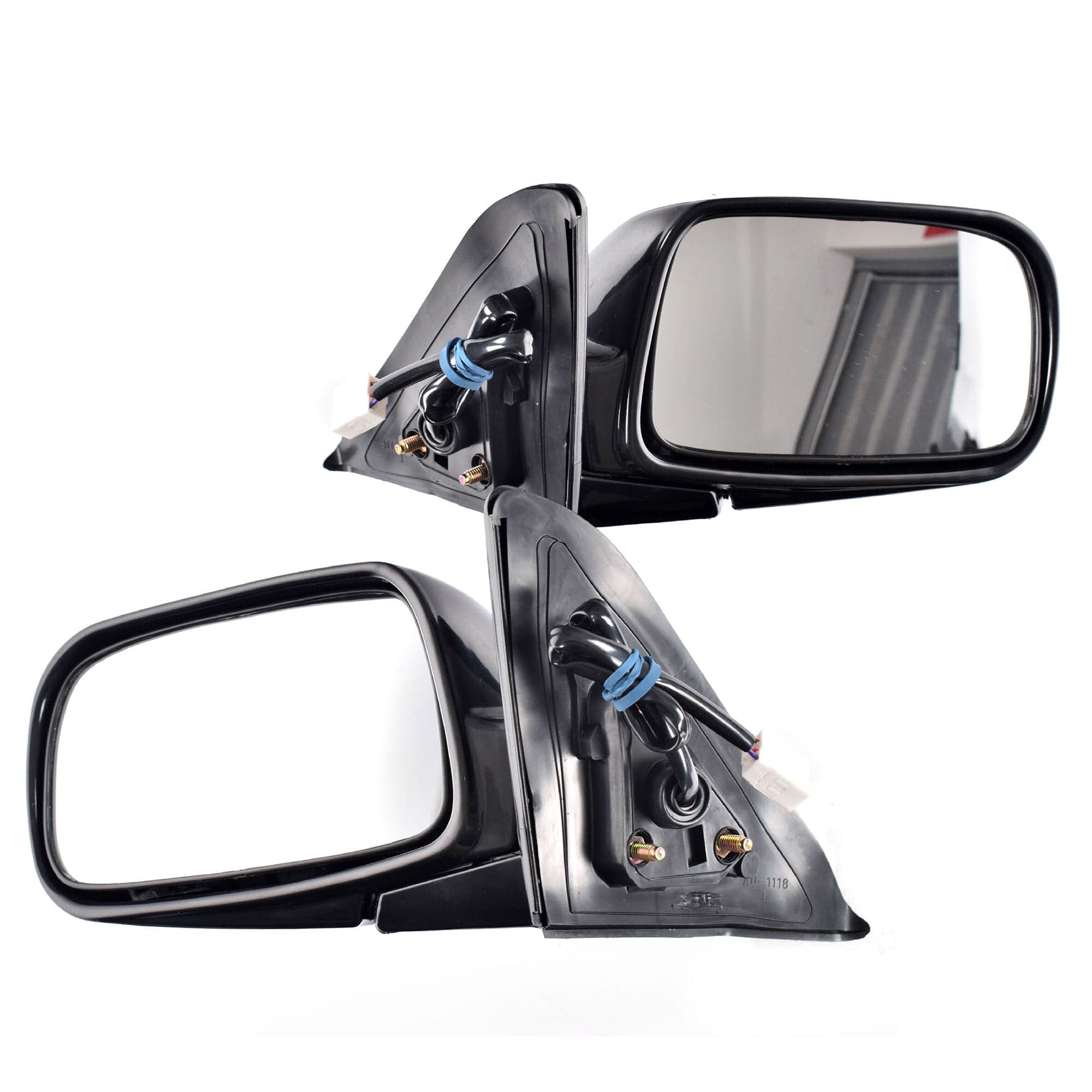 Pair LH+RH Electric Door Mirror (3 Pins) For Toyota Corolla AE112 1998-2001 view 2