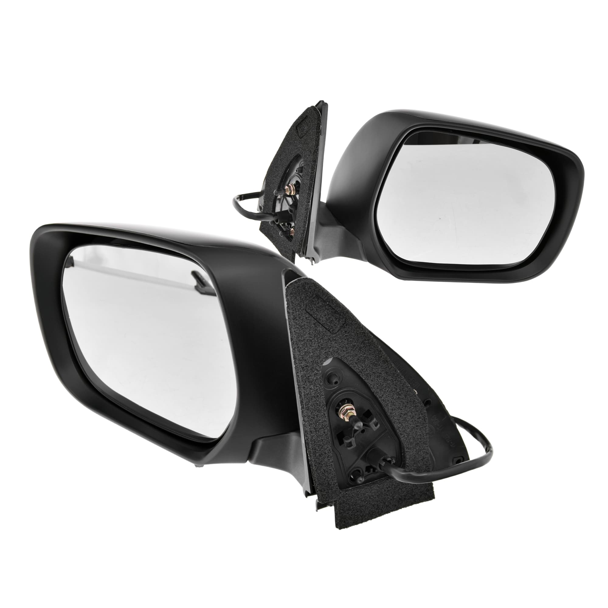 TYC Pair LH+RH Door Mirror 5 Pin For Toyota Landcruiser Prado J150 09~13 *Emark view 2