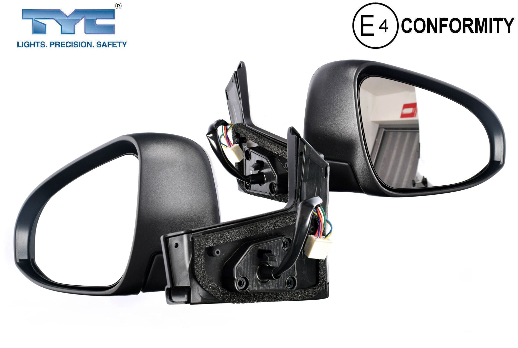 Pair of LH+RH Electric Door Mirror For Toyota Prius C Hatch 2011~2020 (7 Pins) view 2