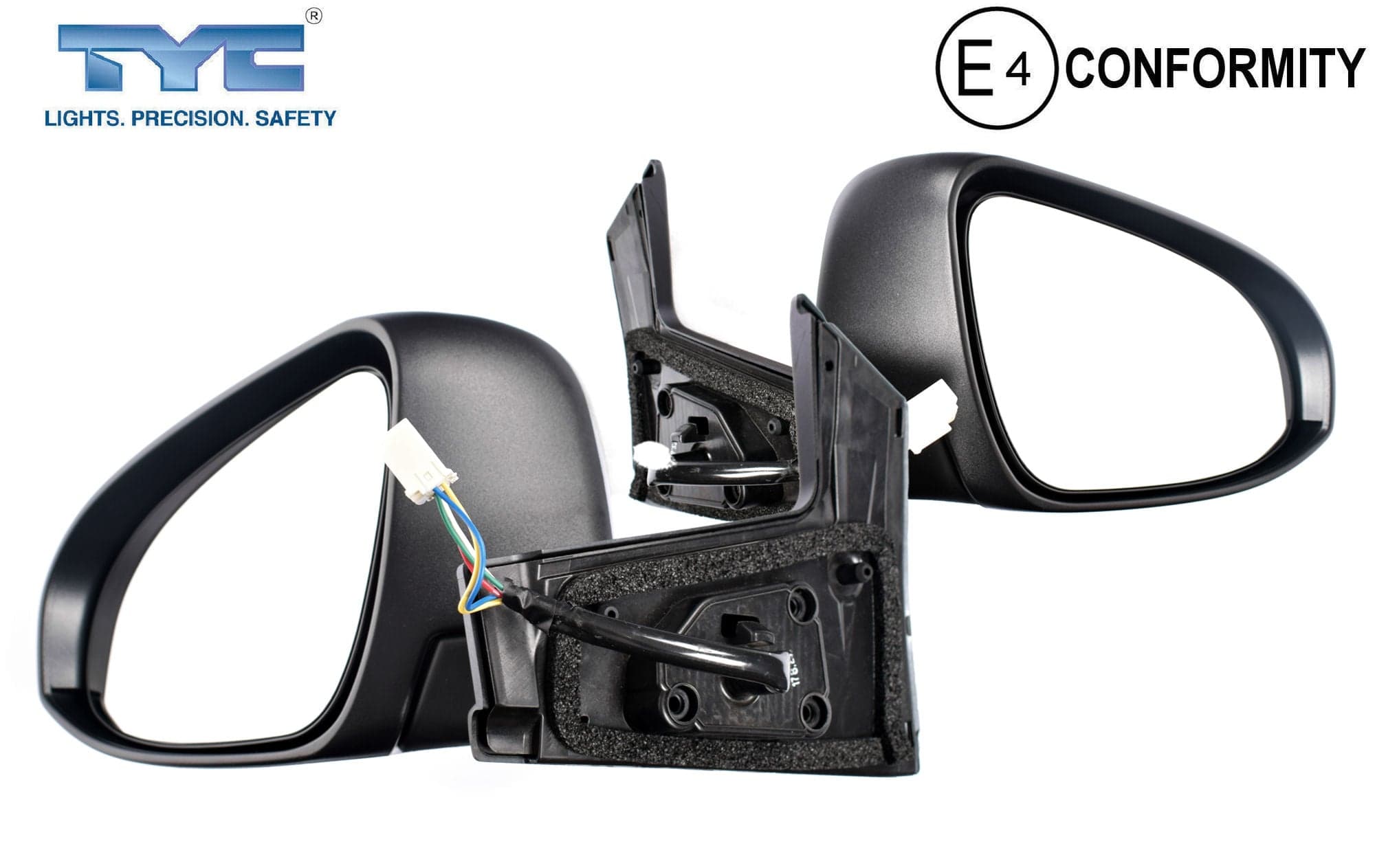 Pair of LH+RH Electric Door Mirror For Toyota Prius C Hatch 2011~2020 (5 Pins) view 2