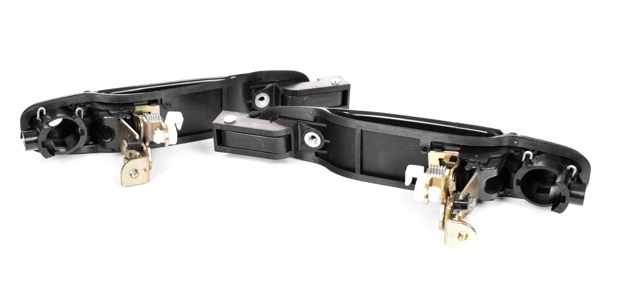 Set Pair LH+RH FRONT Outer Door Handle (Texture) For Toyota Tarago TCR10 90~00 view 2
