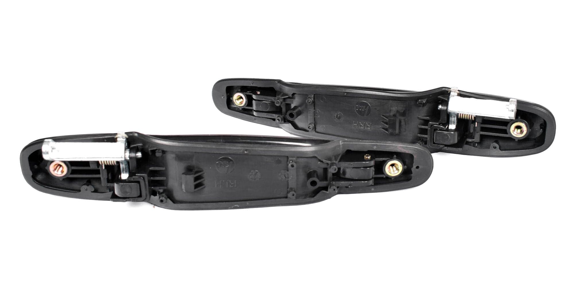 Pair LH+RH REAR Outer Sliding Door Handle Black For Toyota Tarago ACR30 00~06 view 2