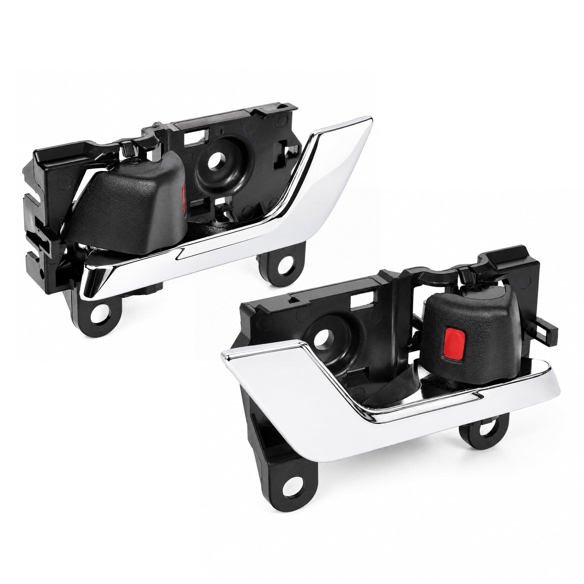 Pair LH+RH Inner Door Handle (Chrome) For Toyota Kluger GSU40 Series 07~13