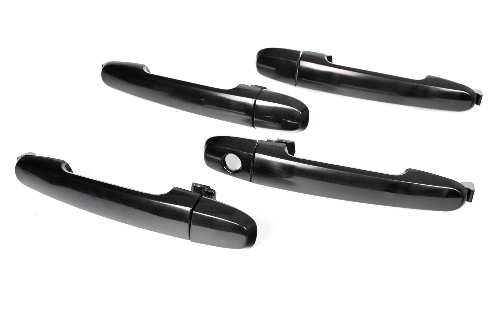 Set of 4 Pcs Outer Door Handle Type A Black For Toyota Kluger/Prius/RAV4/Camry/H
