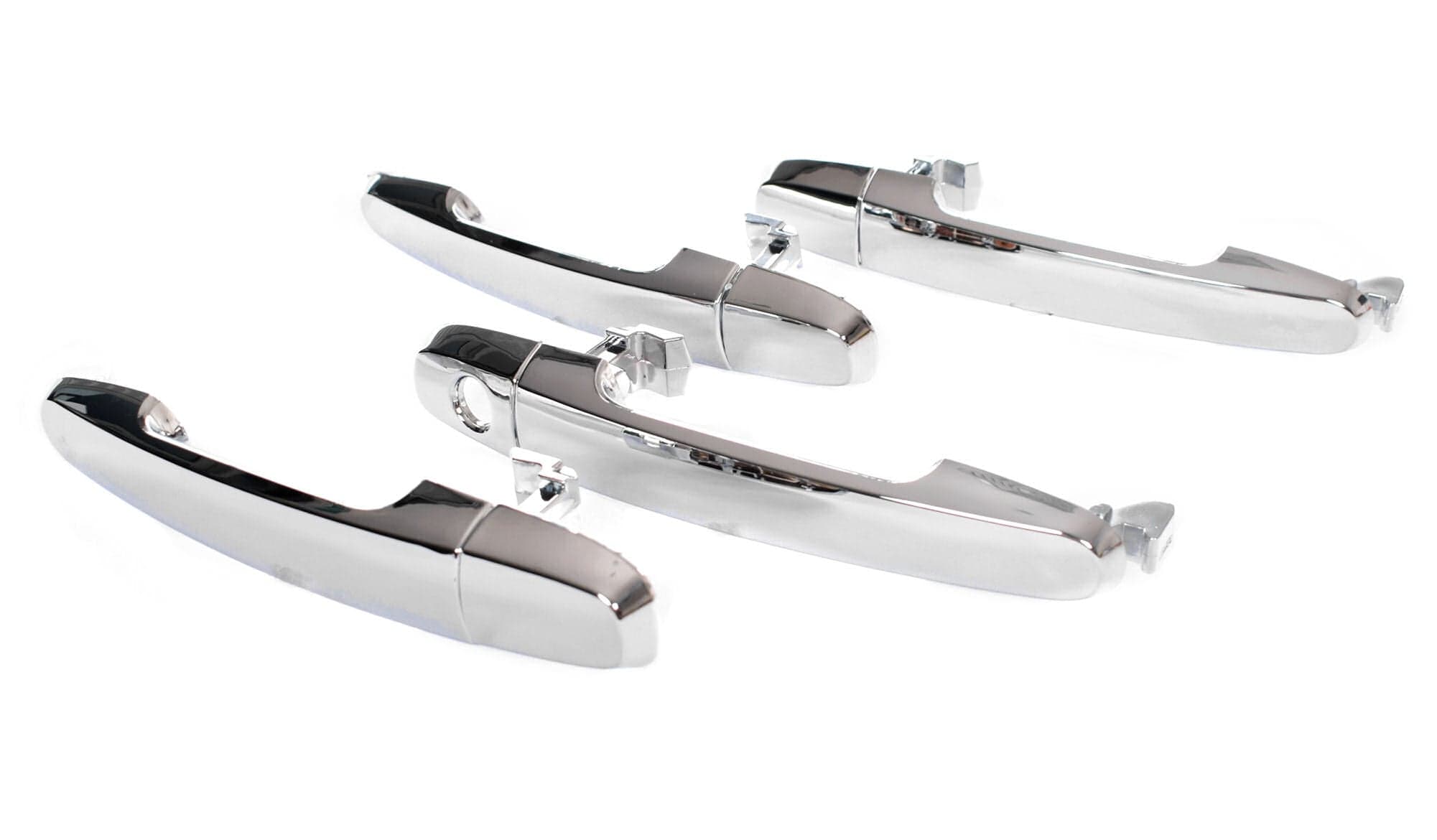 Set of 4 Pcs Outer Door Handle Type A Chrome For Toyota Kluger/Prius/RAV4/Camry/
