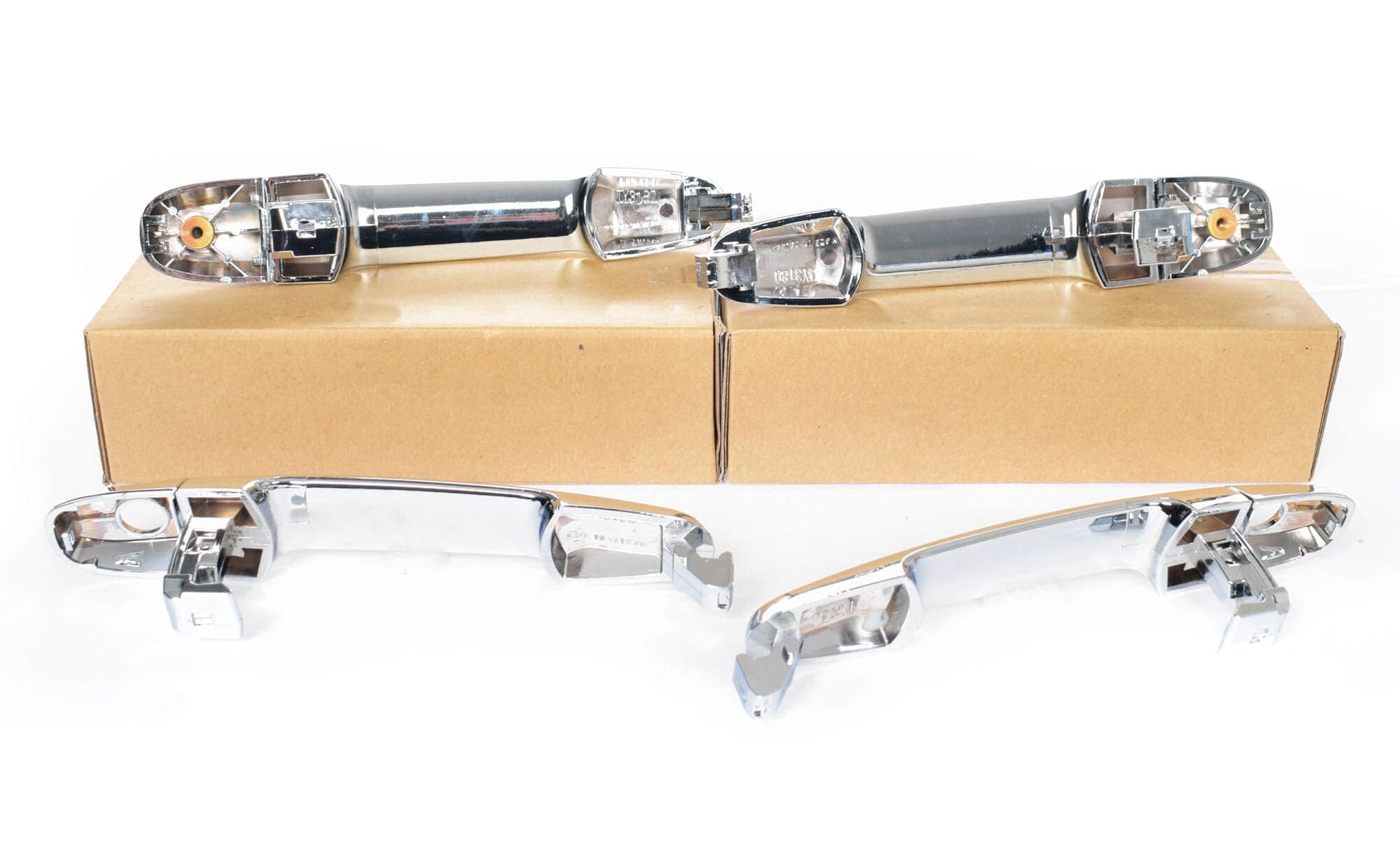 Set of 4 Pcs Outer Door Handle Type B Chrome For Toyota Kluger/Prius/RAV4/Camry/ view 2