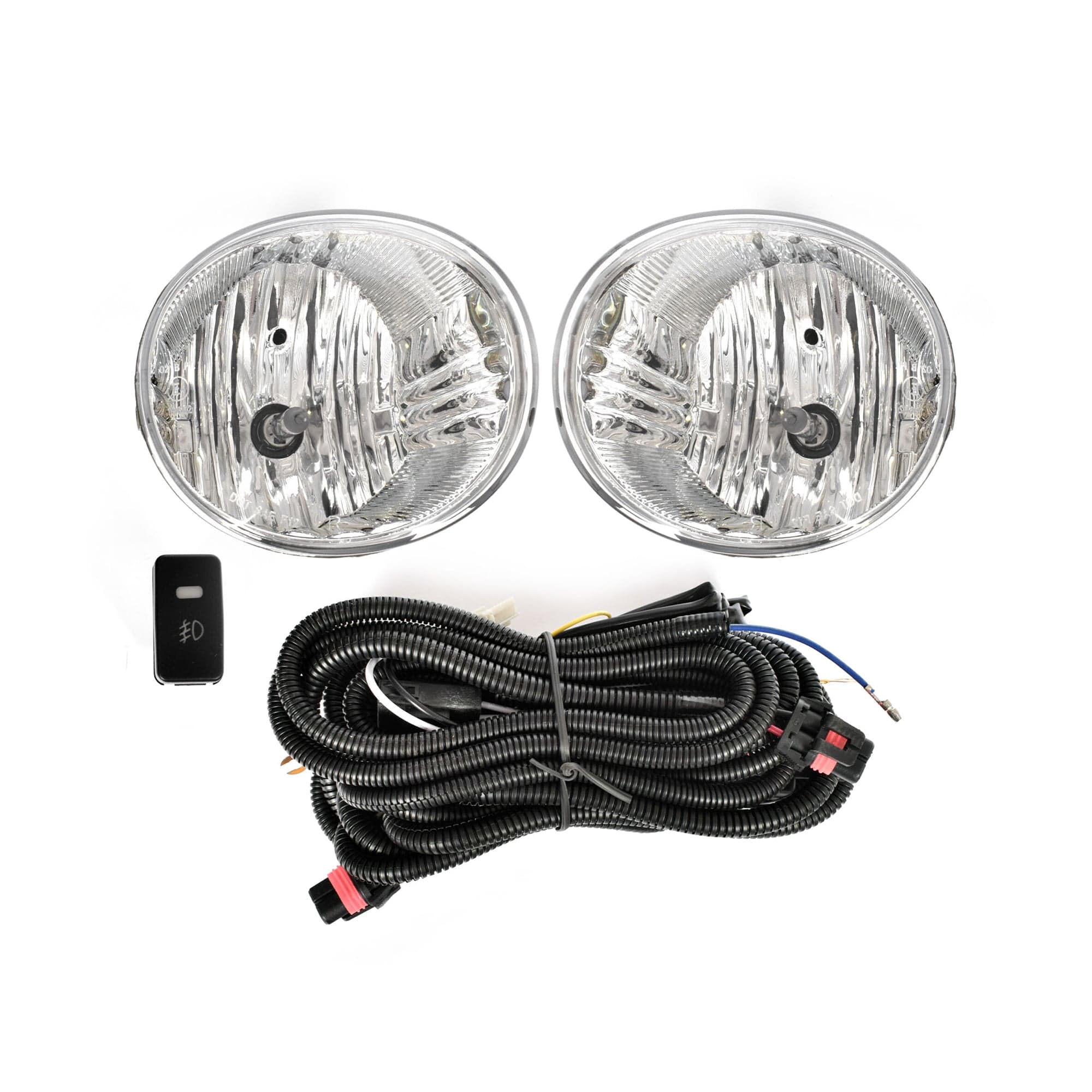 Full Set Fog Light Spot Driving Lamp KIT For Toyota Landcruiser 70 Series 07~23 view 2