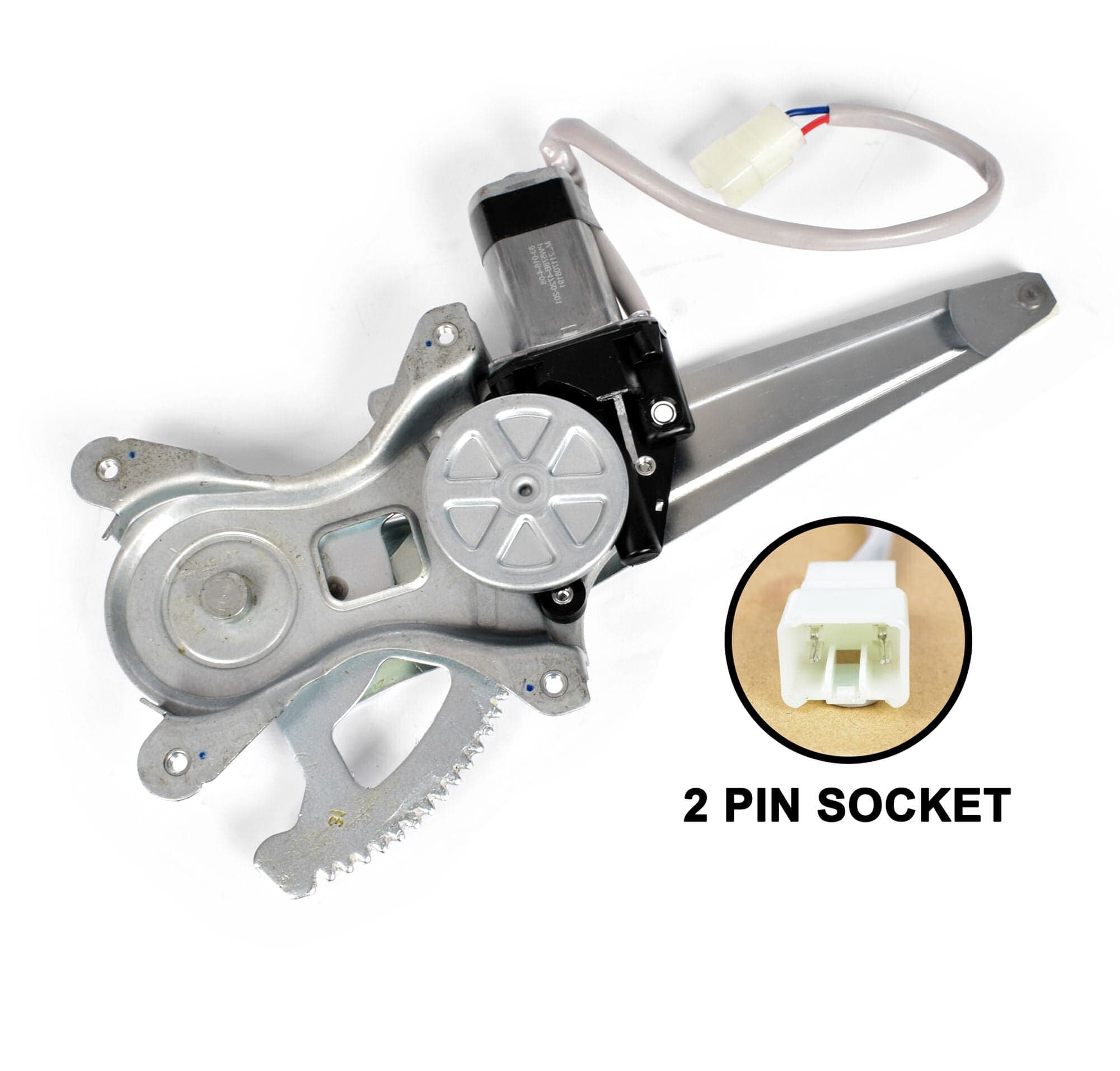 REAR RH Right Electric Window Regulator 2 Pin For Toyota Yaris Hatch / Sedan
