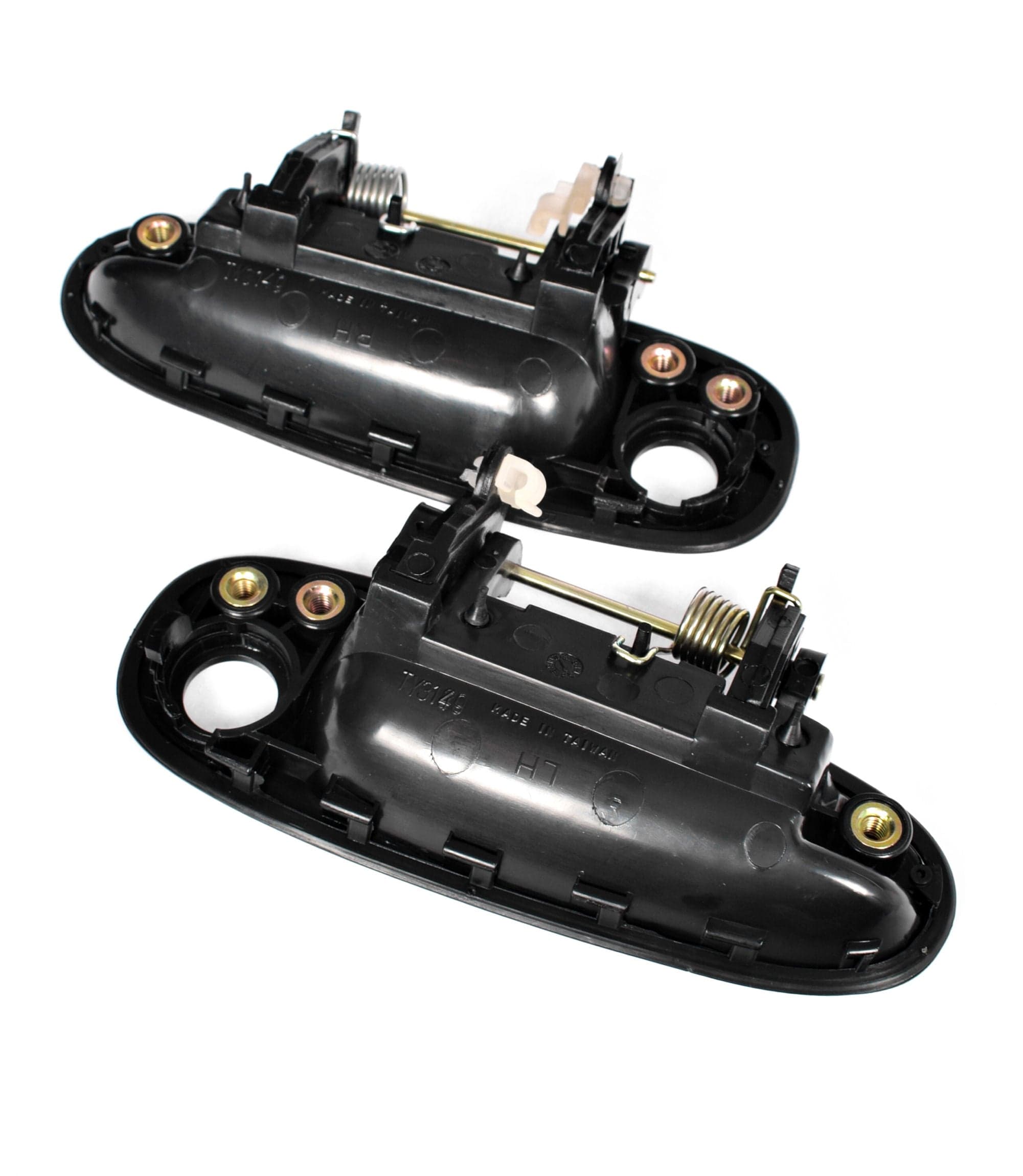 FRONT Pair LH+RH Outer Door Handle Black For Toyota Corolla AE101 AE102 94~99 view 2