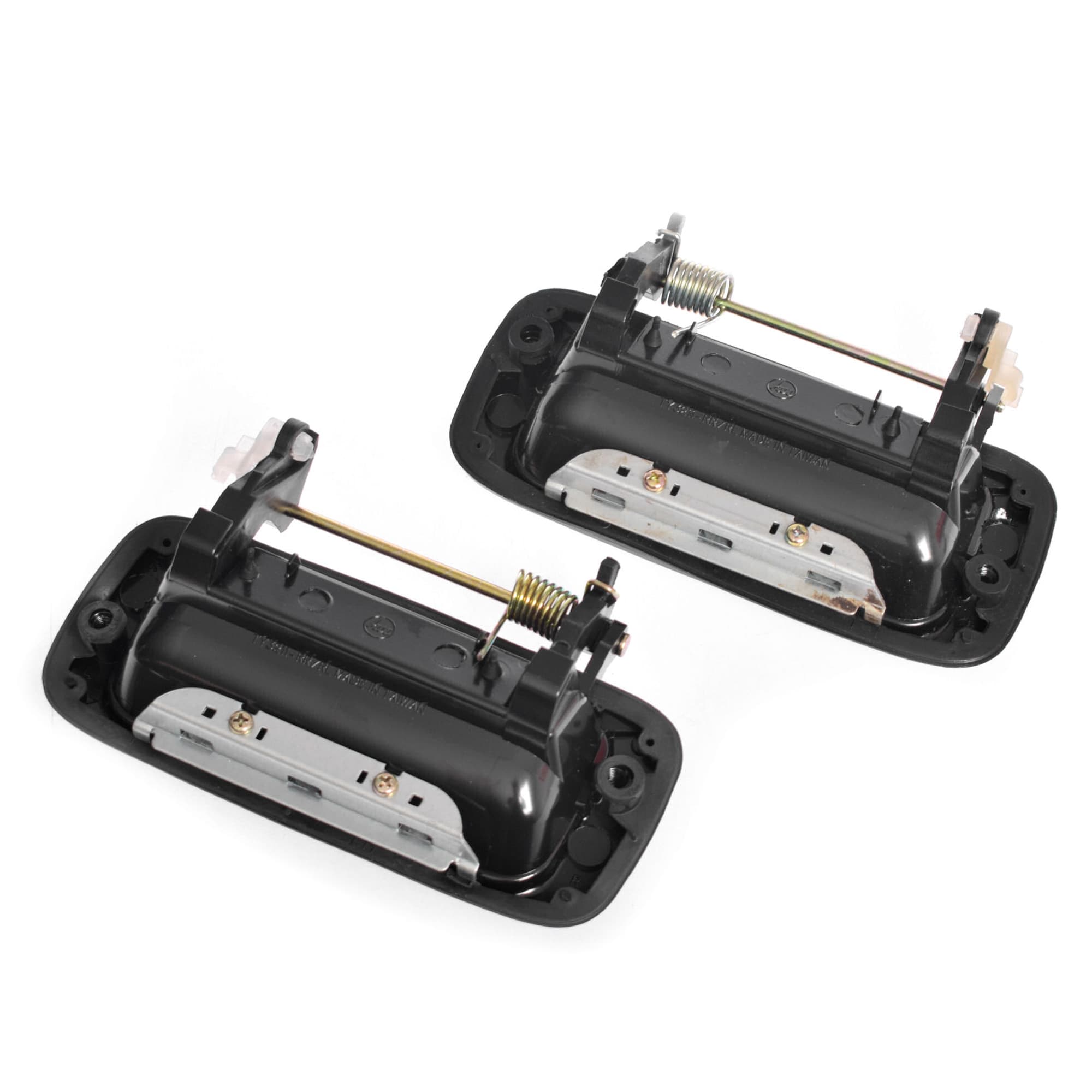REAR Pair LH+RH OUTER Door Handle For Toyota LandCruiser 80 Series 90~98 Black view 2