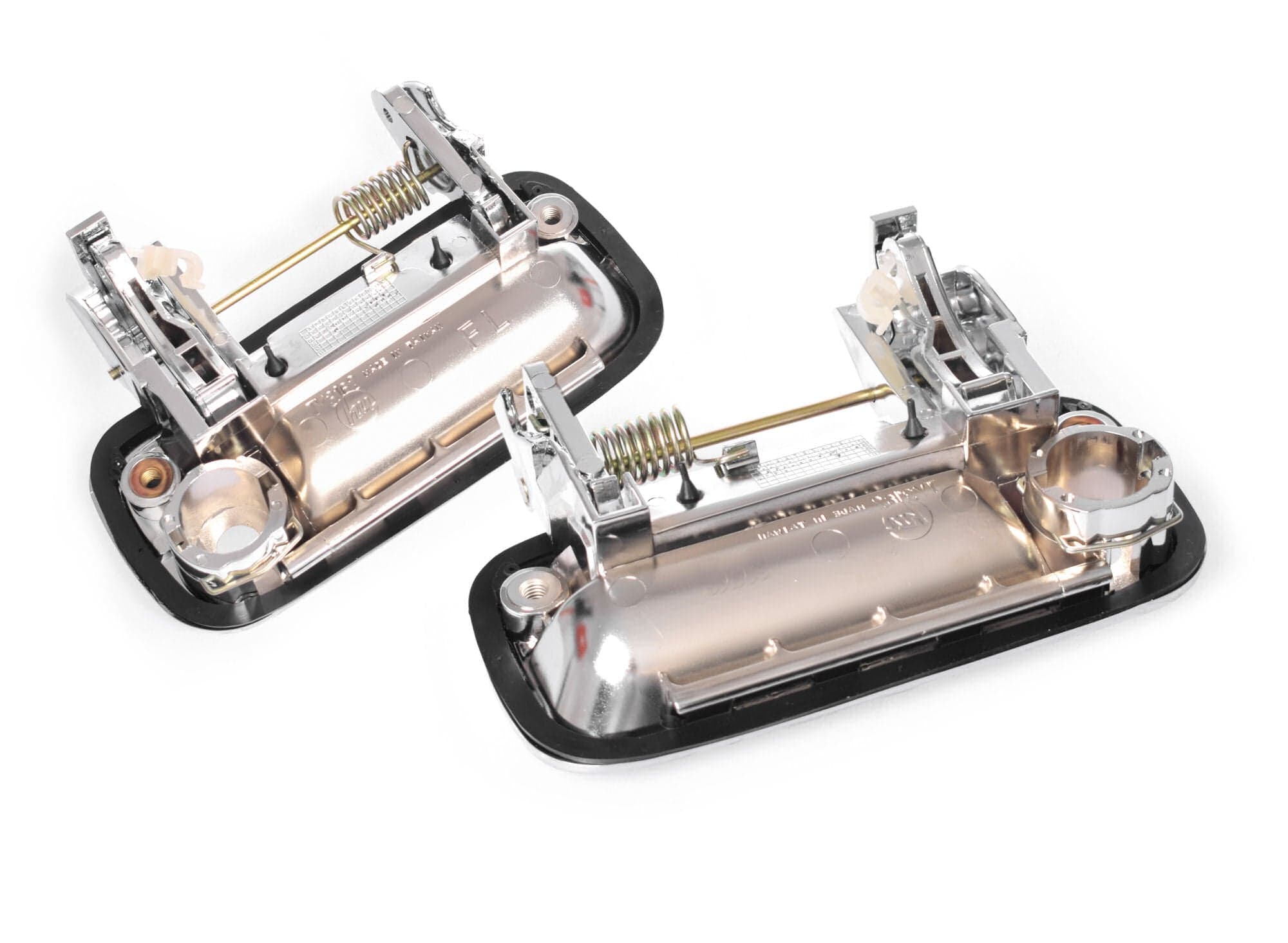 Pair LH+RH FRONT Outer Door Handle Chrome For Toyota Hilux Ute 2WD 4WD 1988~1997 view 2