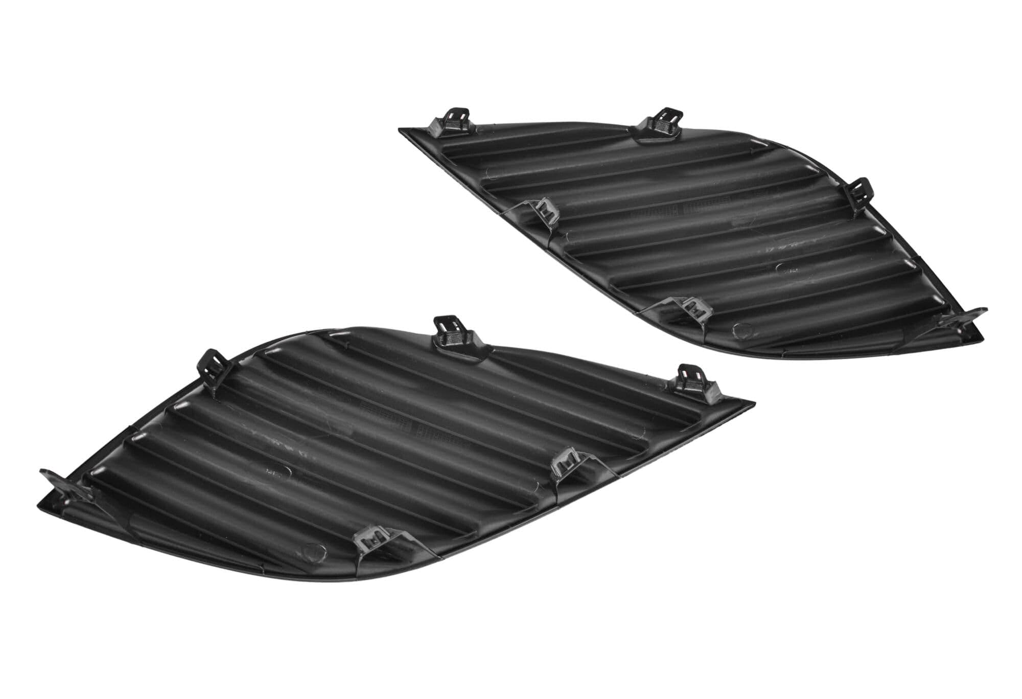 Pair LH+RH Fog Light Bezel Cover Matte Black For Toyota Camry Ascent Sport 17~21 view 2