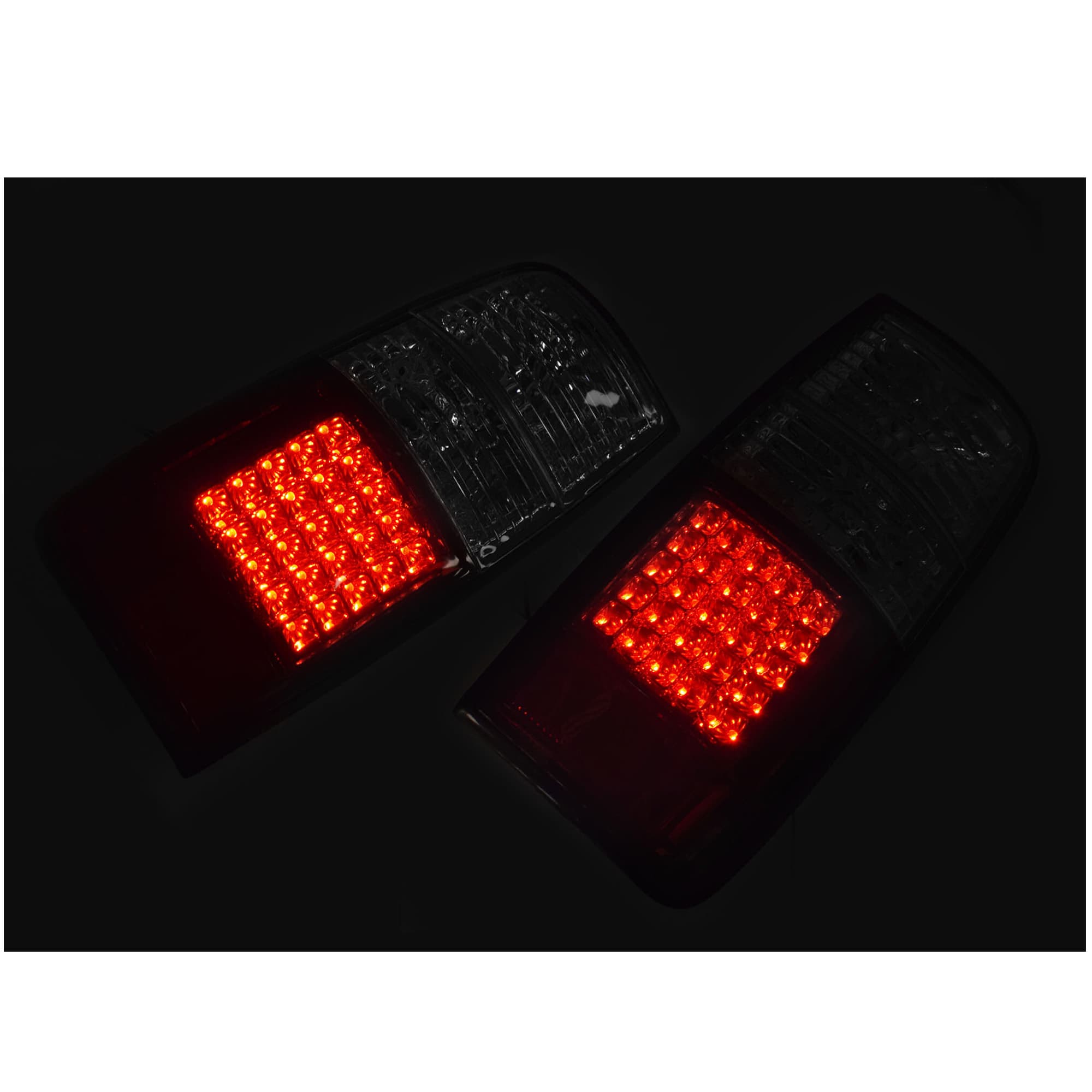 DEPO Pair LH+RH Tail Light Rear Lamp LED For Toyota Landcruiser 80 Series 90~98 view 2