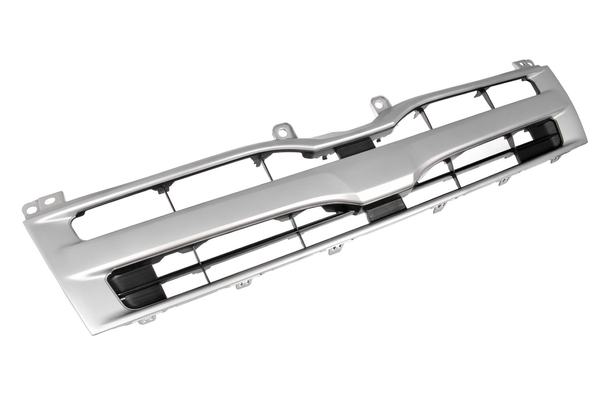 Outer Grille Main Grill Silver Black For Toyota Hiace Low Roof LWB Van