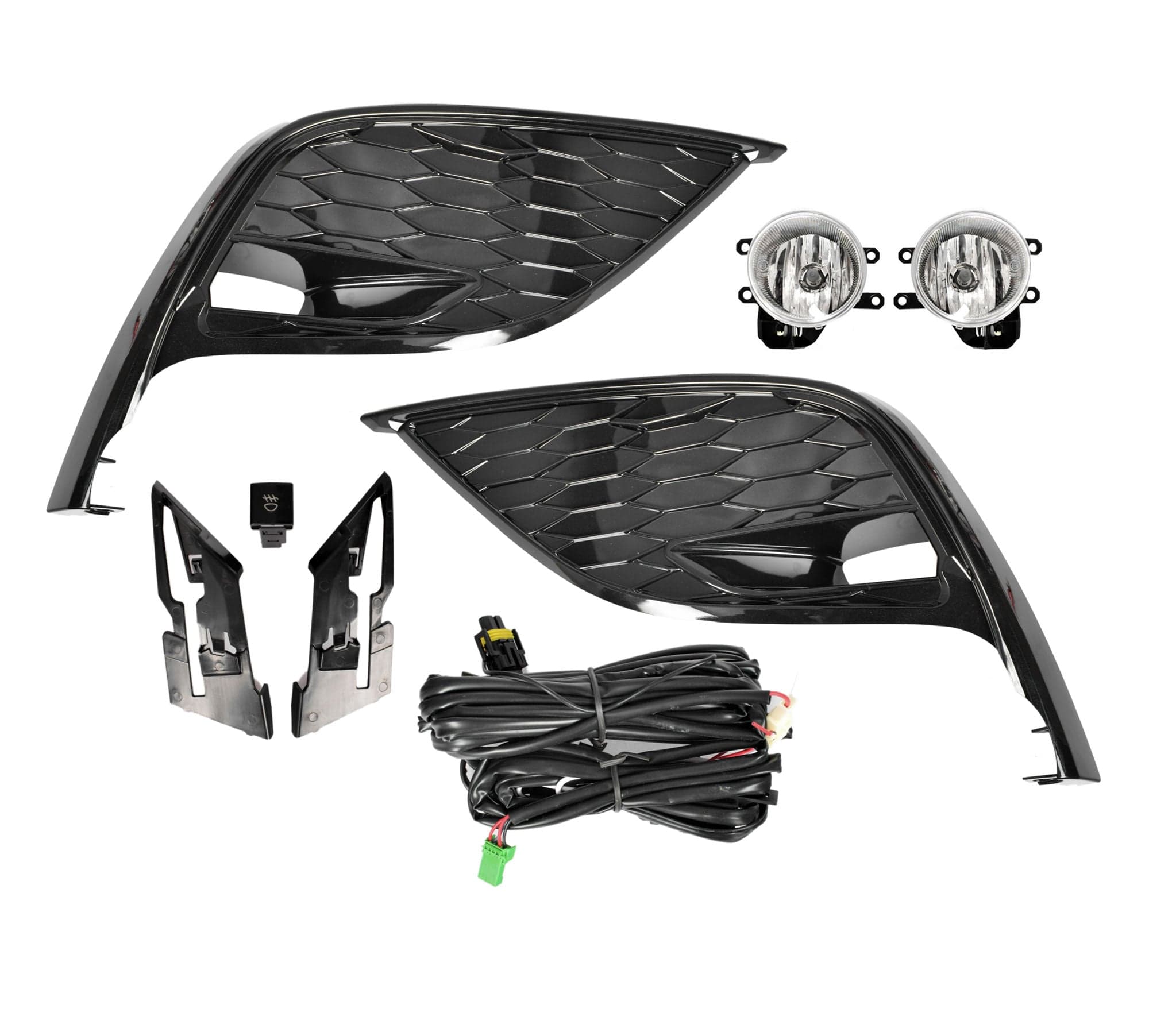 Full Set Fog Light Spot Driving Lamp KIT For Toyota Camry ASV70 2021~On SL SX view 2