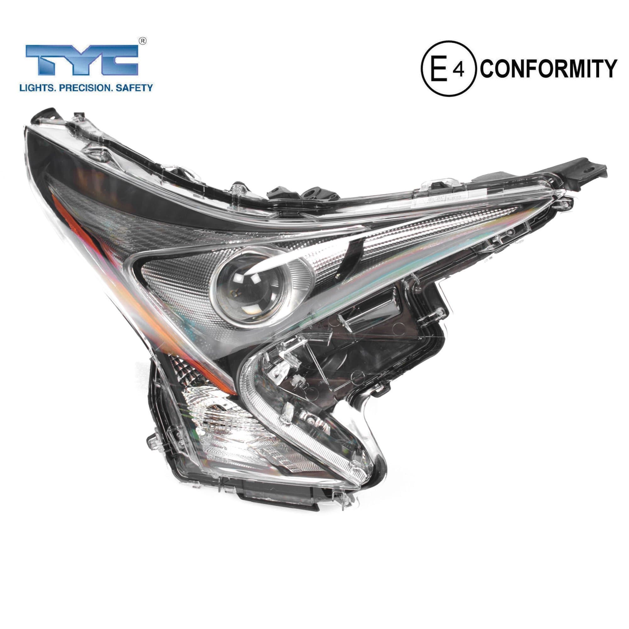RH Right Head Light Front Lamp (No LED DRL) For Toyota Prius ZVW50 view 2