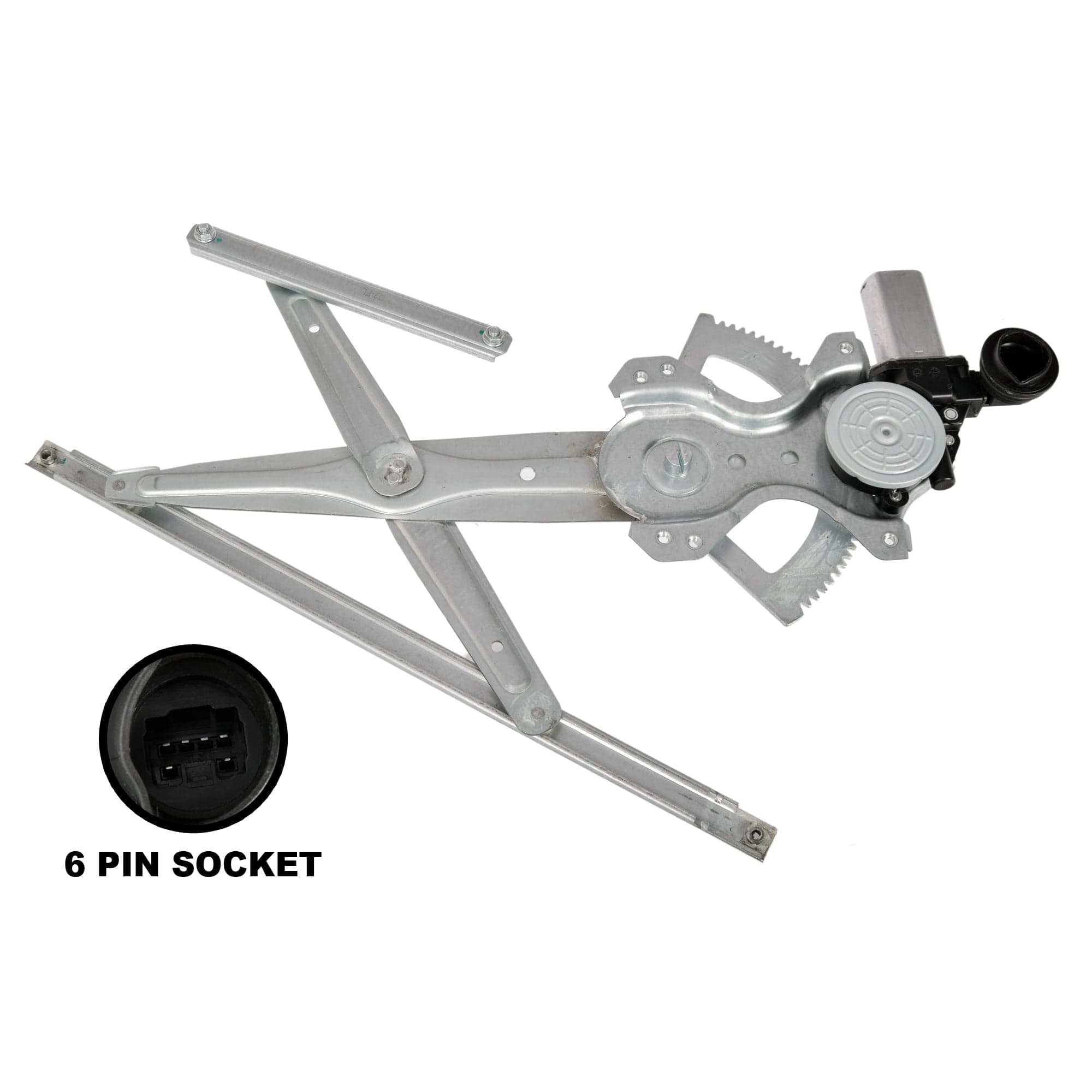 FRONT LH Left Window Regulator 6 Pin Motor For Toyota Kluger GSU40