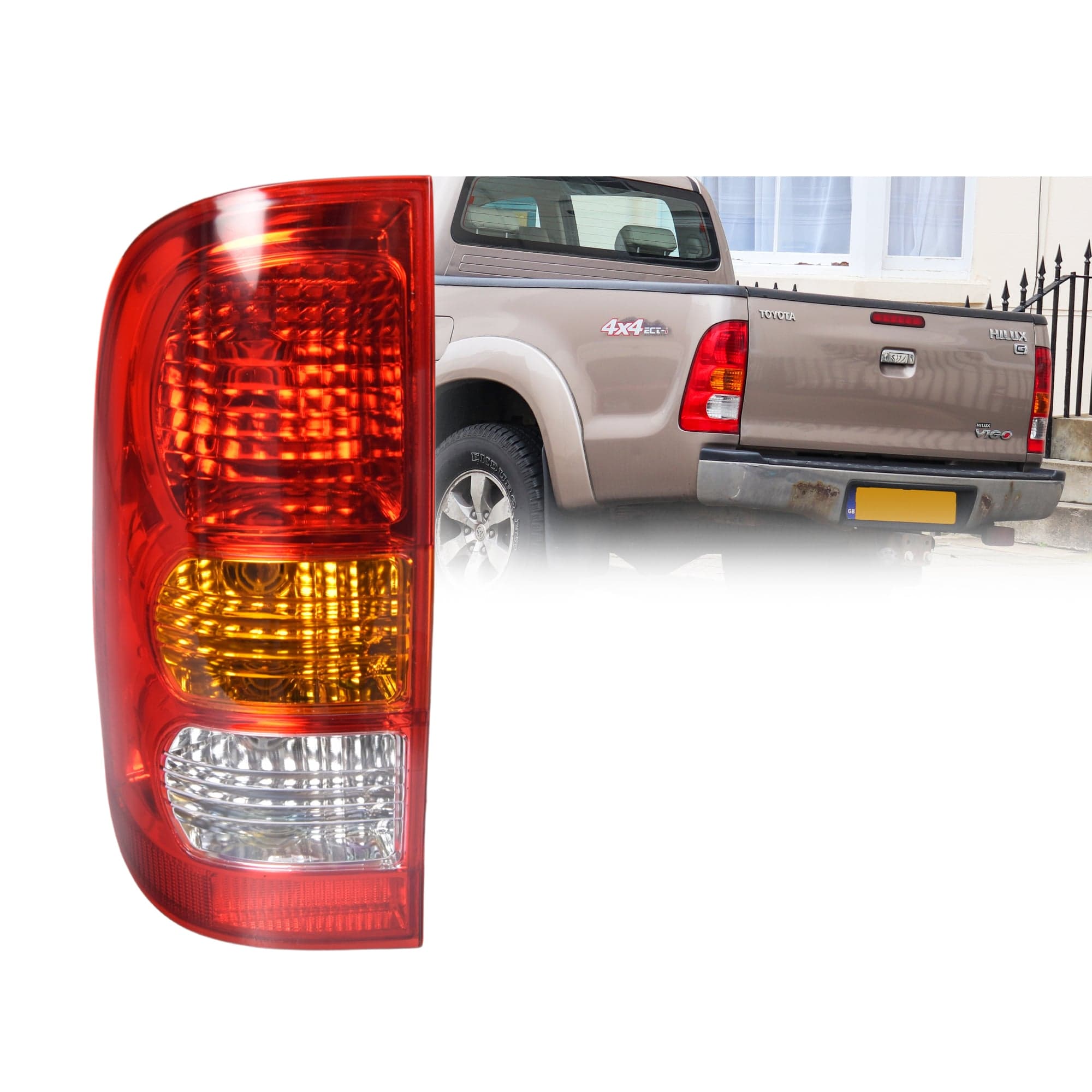 LH Left Hand Tail Light Rear Lamp For Toyota Hilux Ute view 2