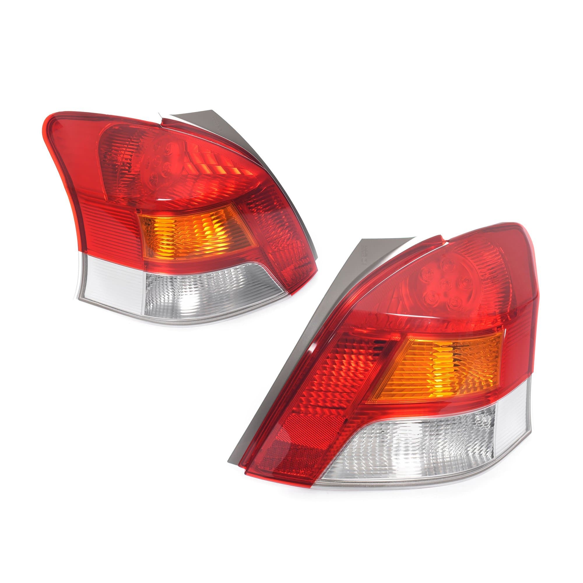 Pair LH+RH Tail Light Lamp LED For Toyota Yaris NCP90 Hatch 2008~2011